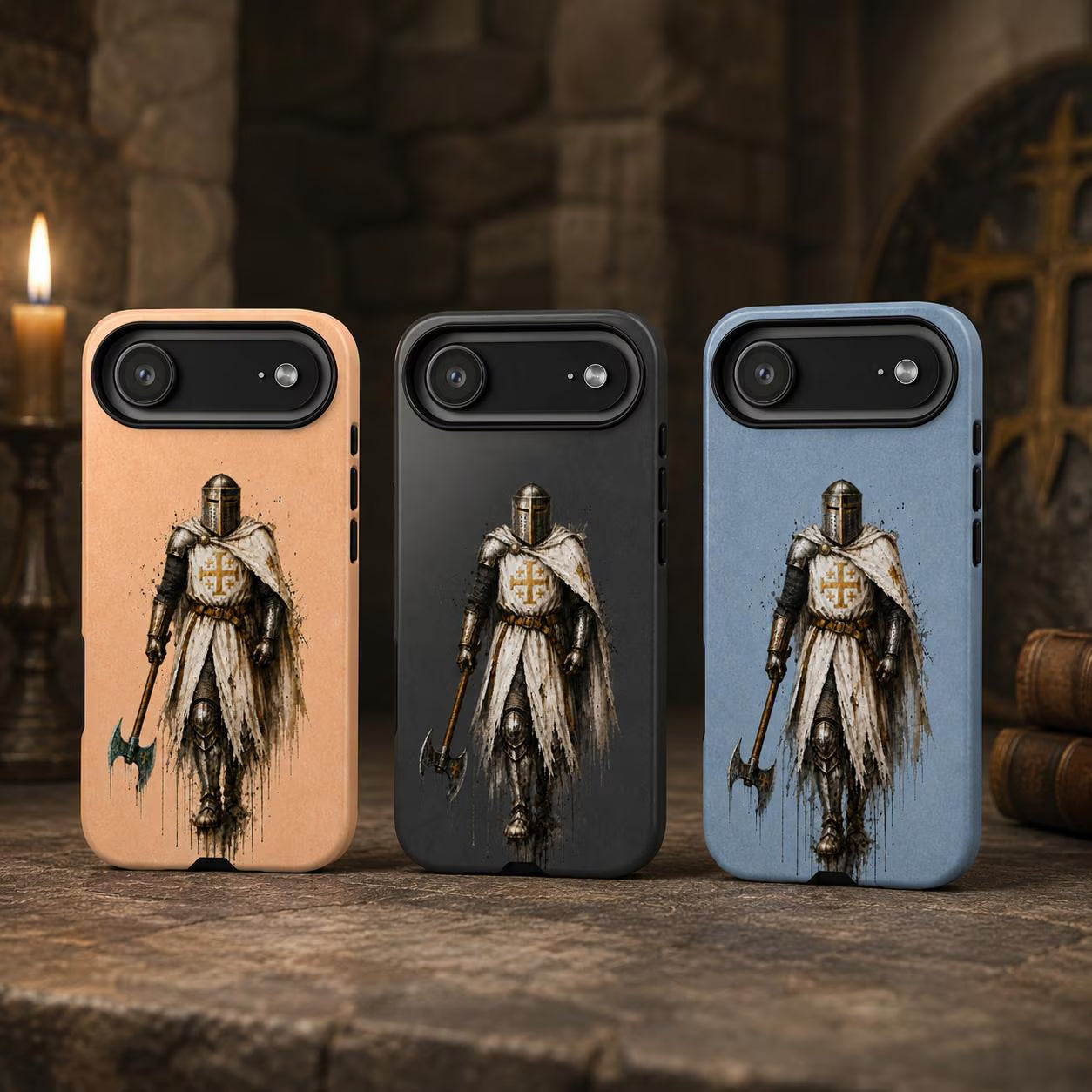 Knight Of The Kingdom Of Jerusalem Phone Cases