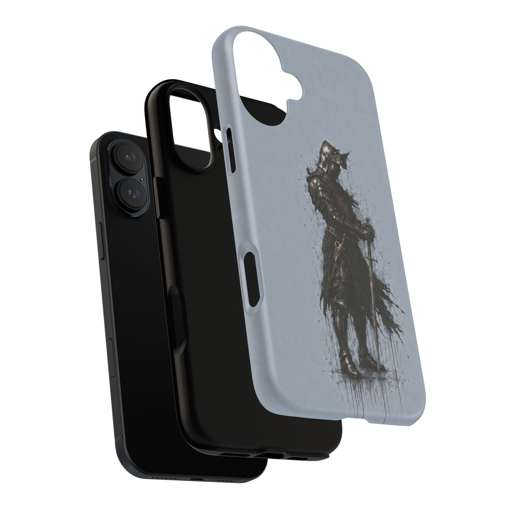 The Black Prince Phone Case I Faded Steel Blue