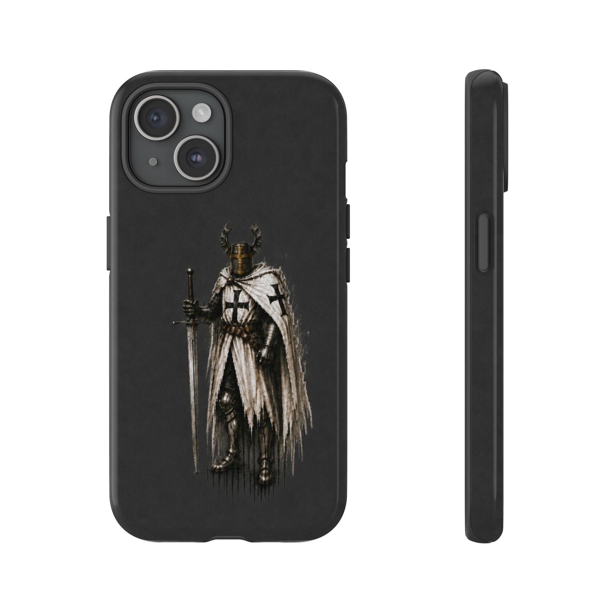 Knight Of The Teutonic Order Phone Case | Charcoal Grey