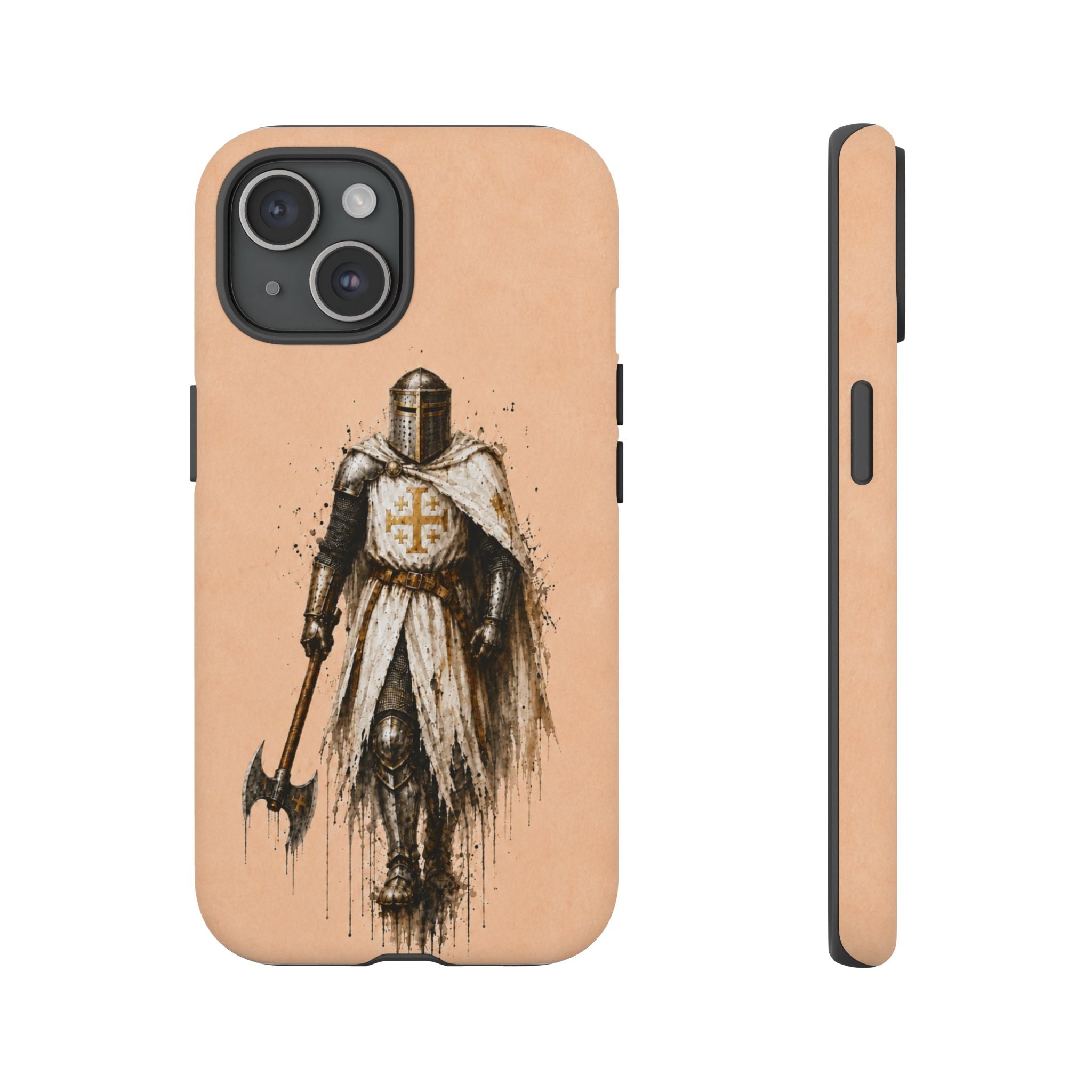 Knight Of The Kingdom Of Jerusalem Phone Case | Peach