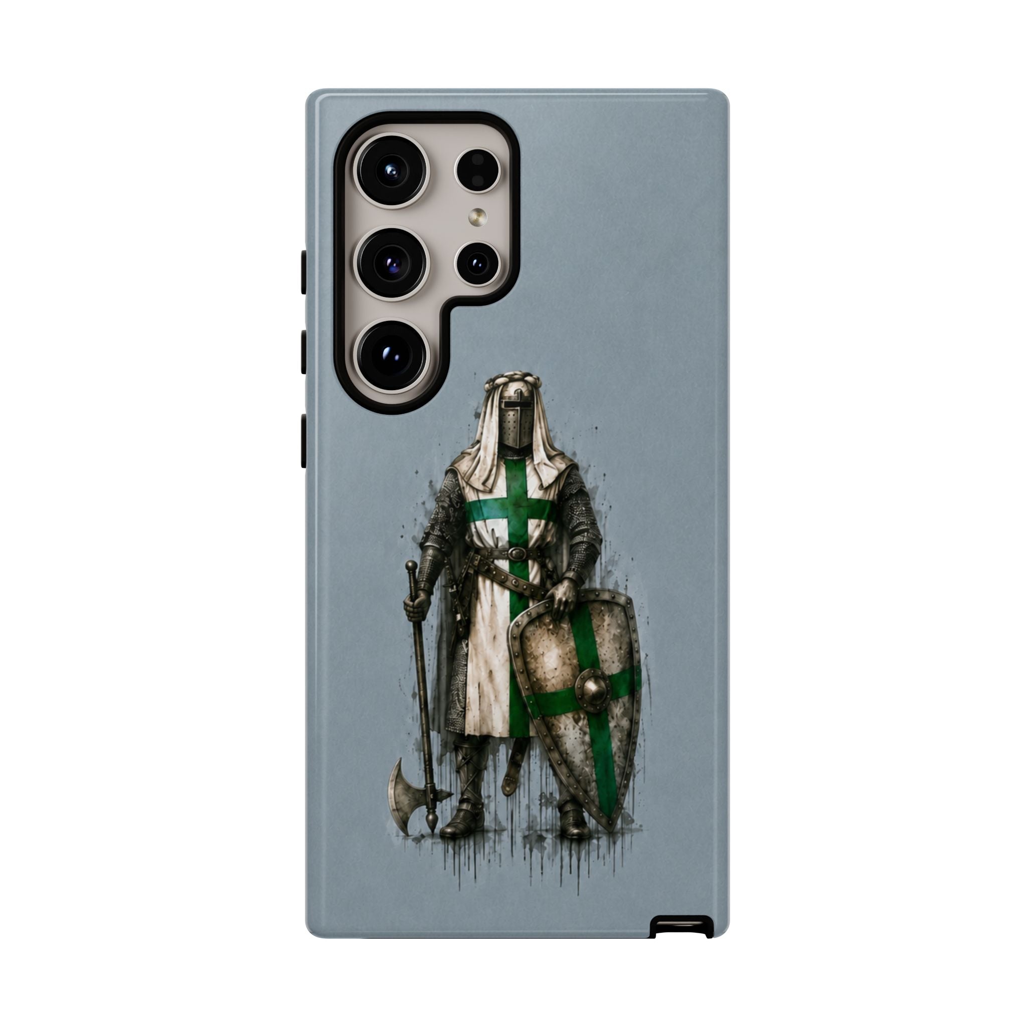 Knight Of The Order Of Saint Lazarus Phone Case | Faded Steel Blue