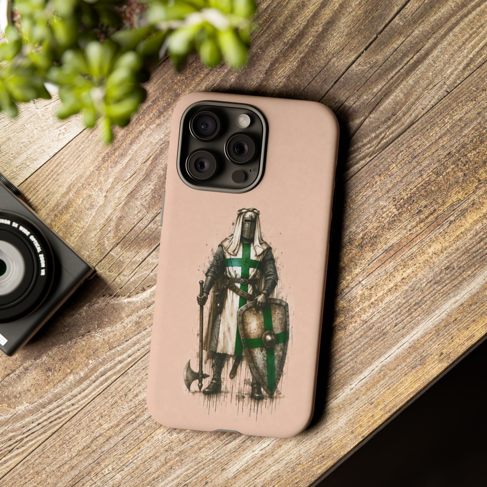 Knight Of The Order Of Saint Lazarus Phone Case I Blush Parchment