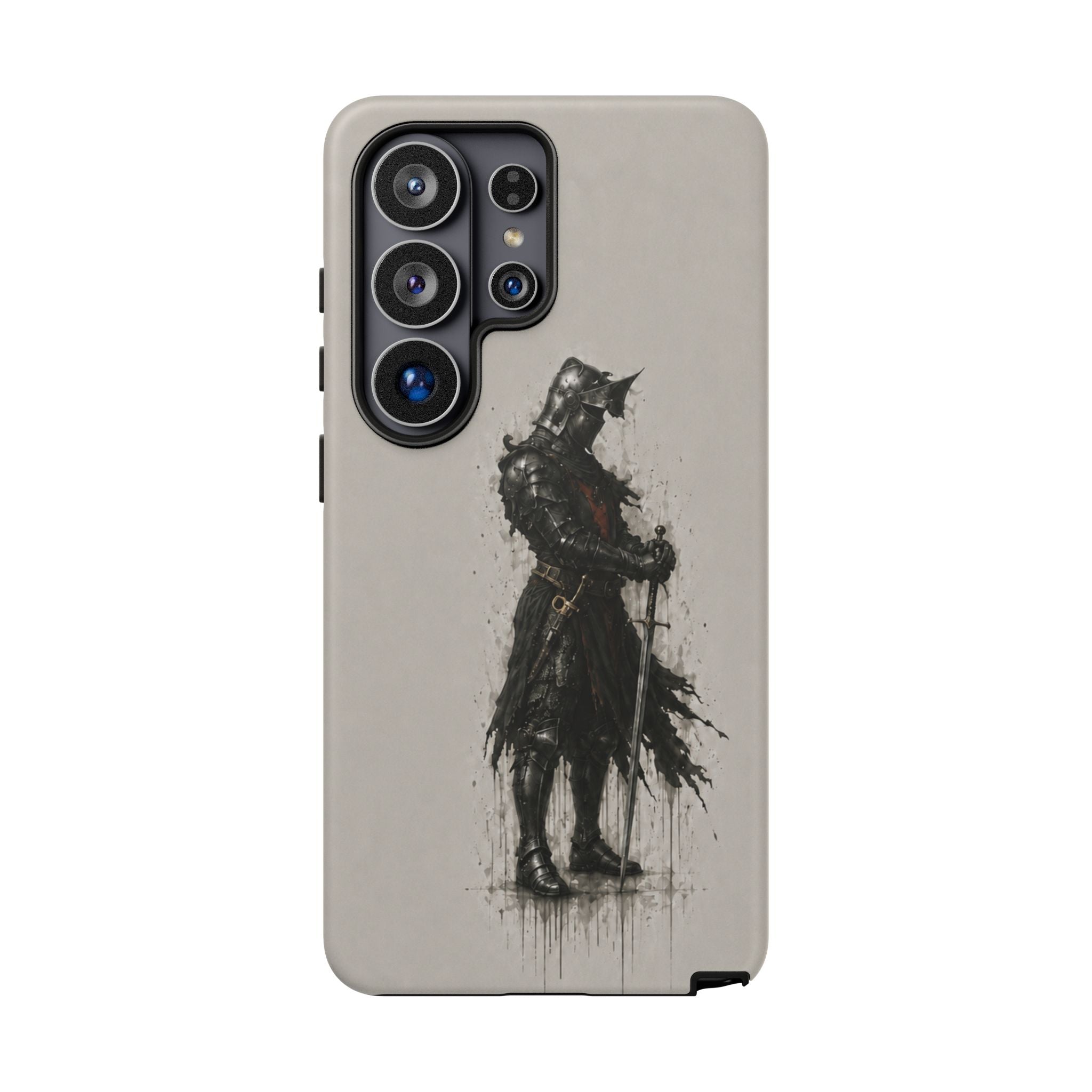 The Black Prince Phone Case | Stone Grey