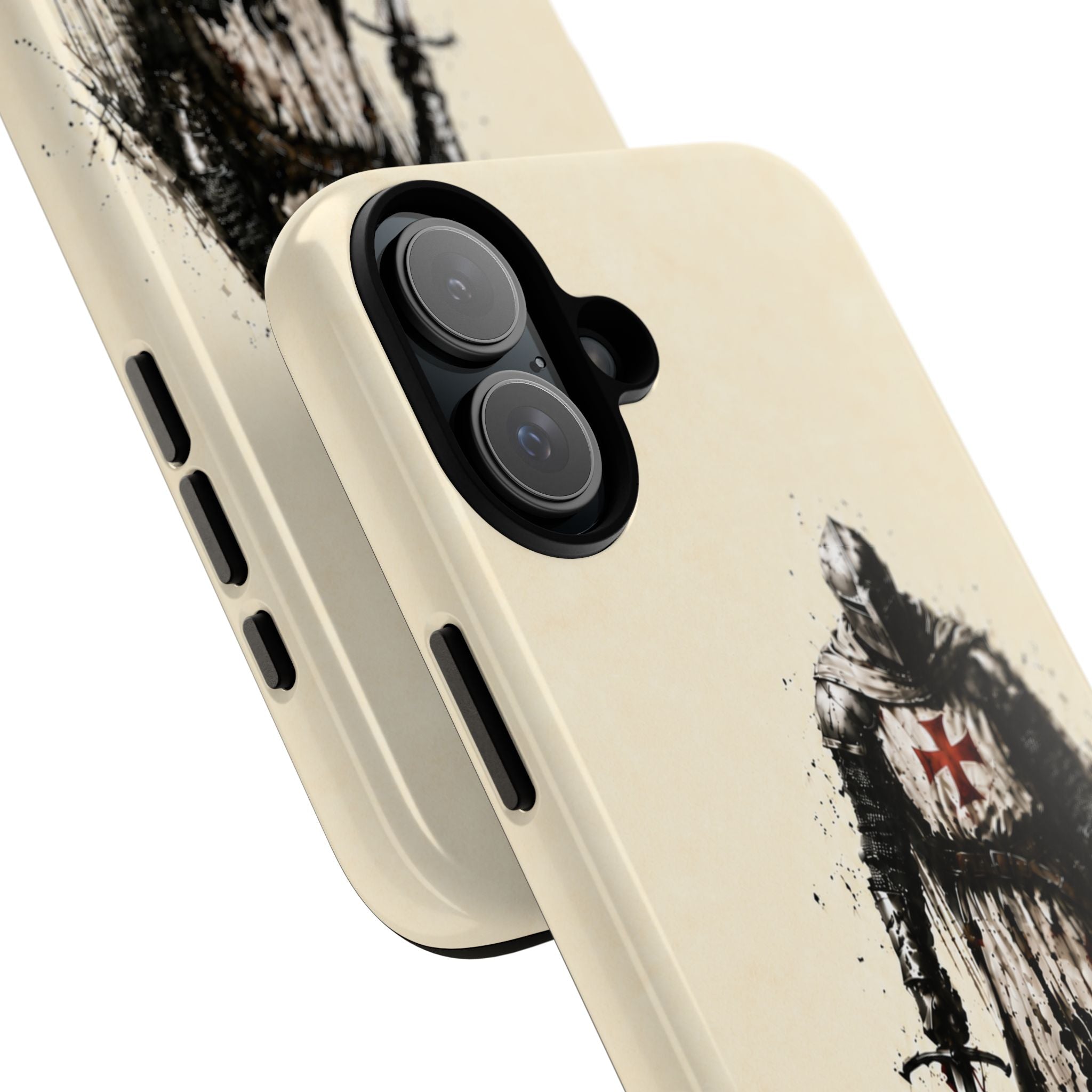 Knight Of The Templar Order Phone Case | Parchment Ivory