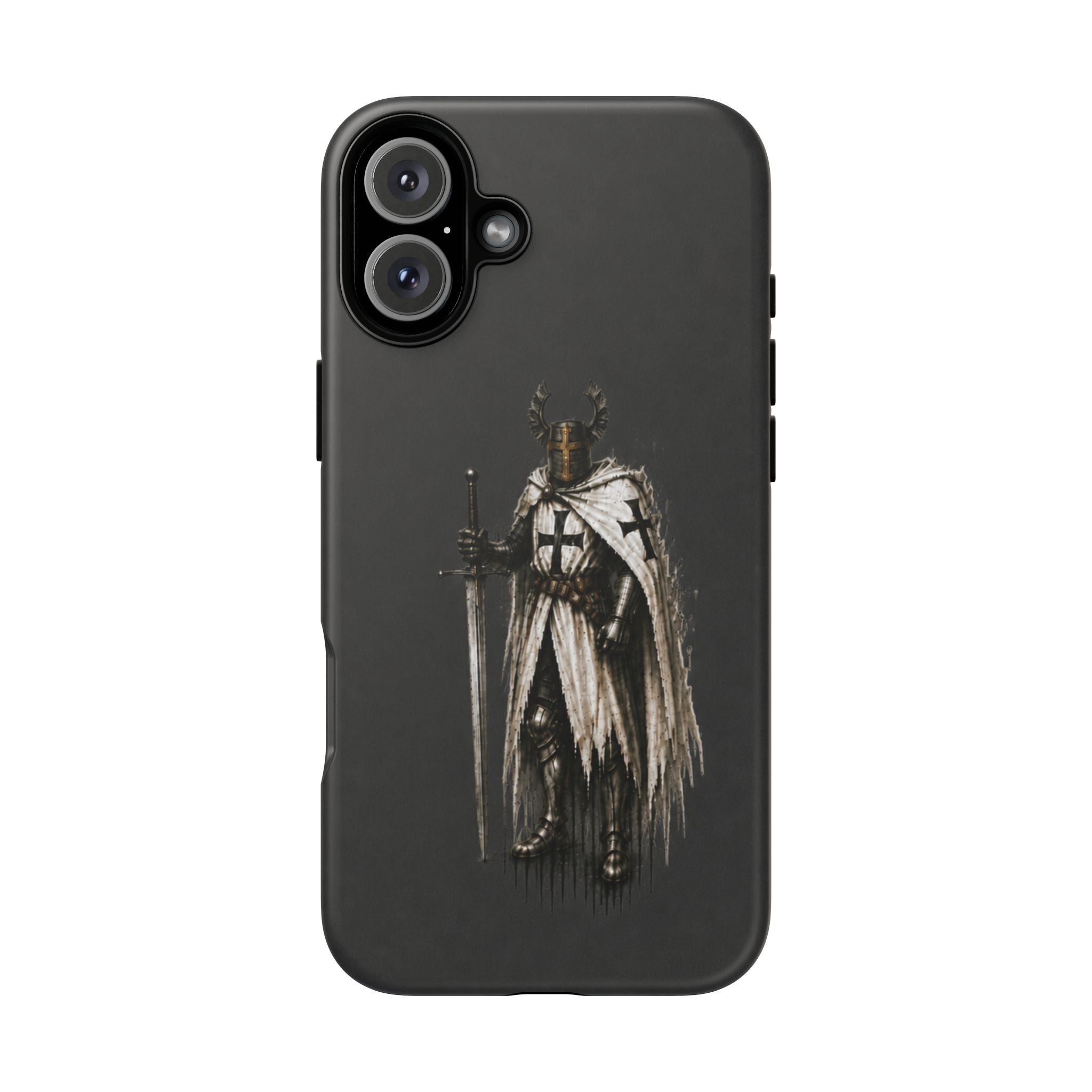 Knight Of The Teutonic Order Phone Case | Charcoal Grey