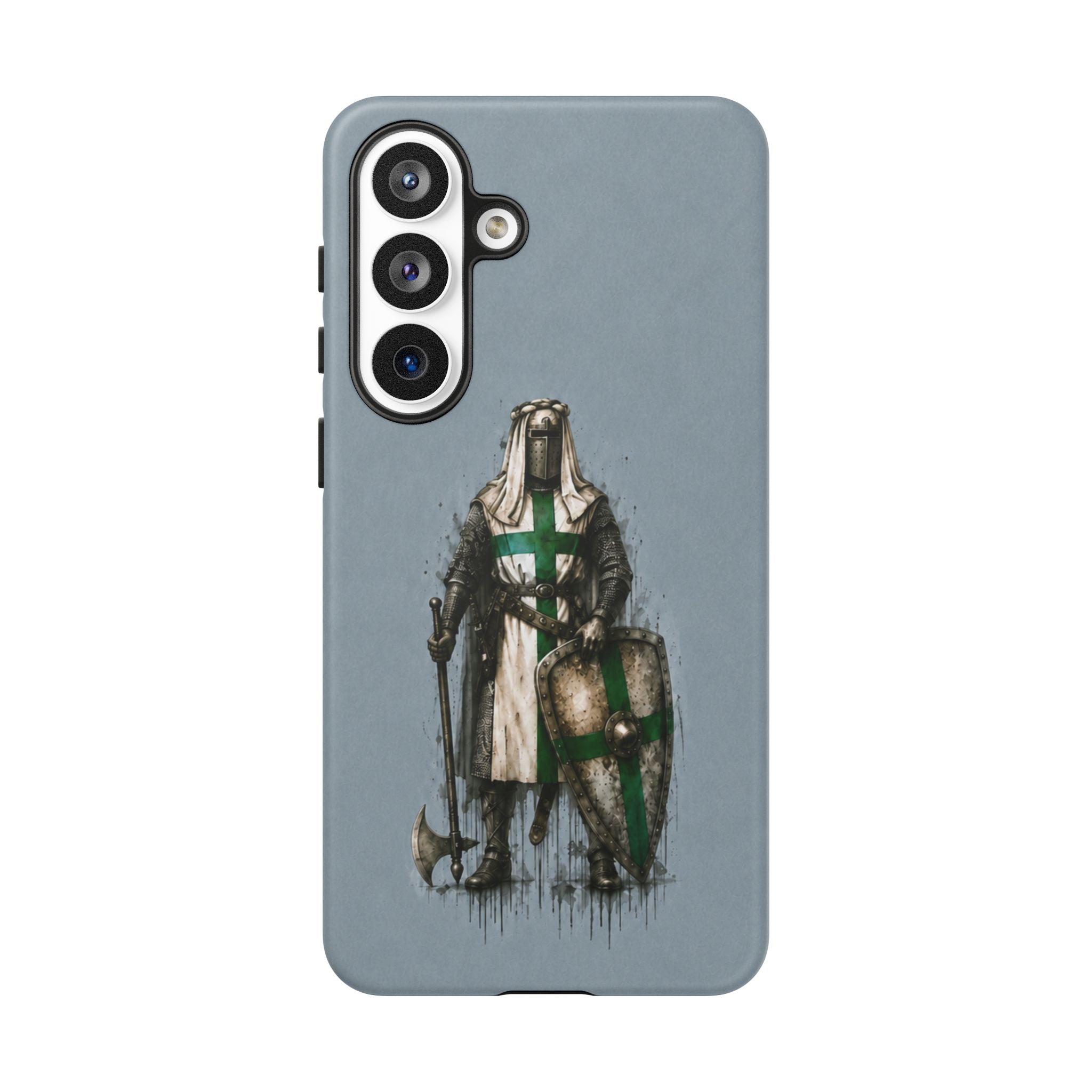 Knight Of The Order Of Saint Lazarus Phone Case | Faded Steel Blue