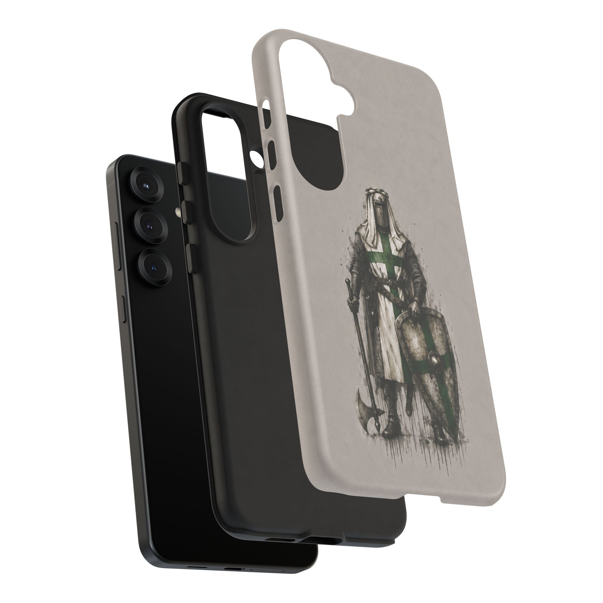 Knight Of The Order Of Saint Lazarus Phone Case | Stone Grey