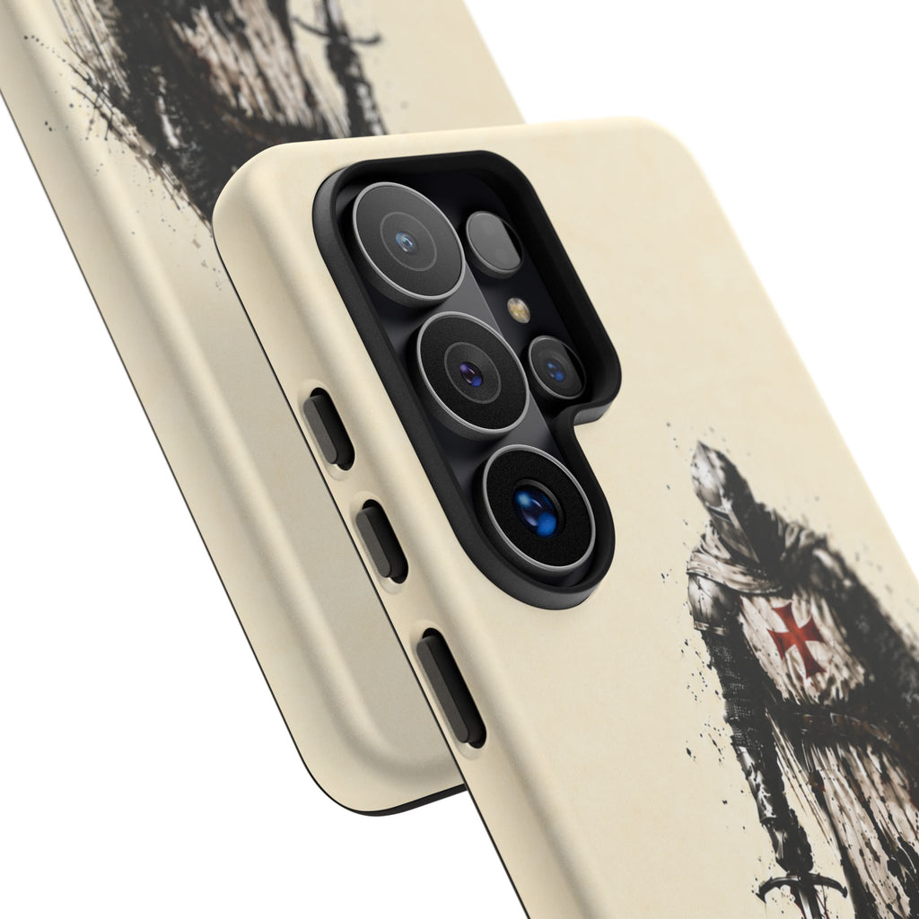 Knight Of The Templar Order Phone Case | Parchment Ivory