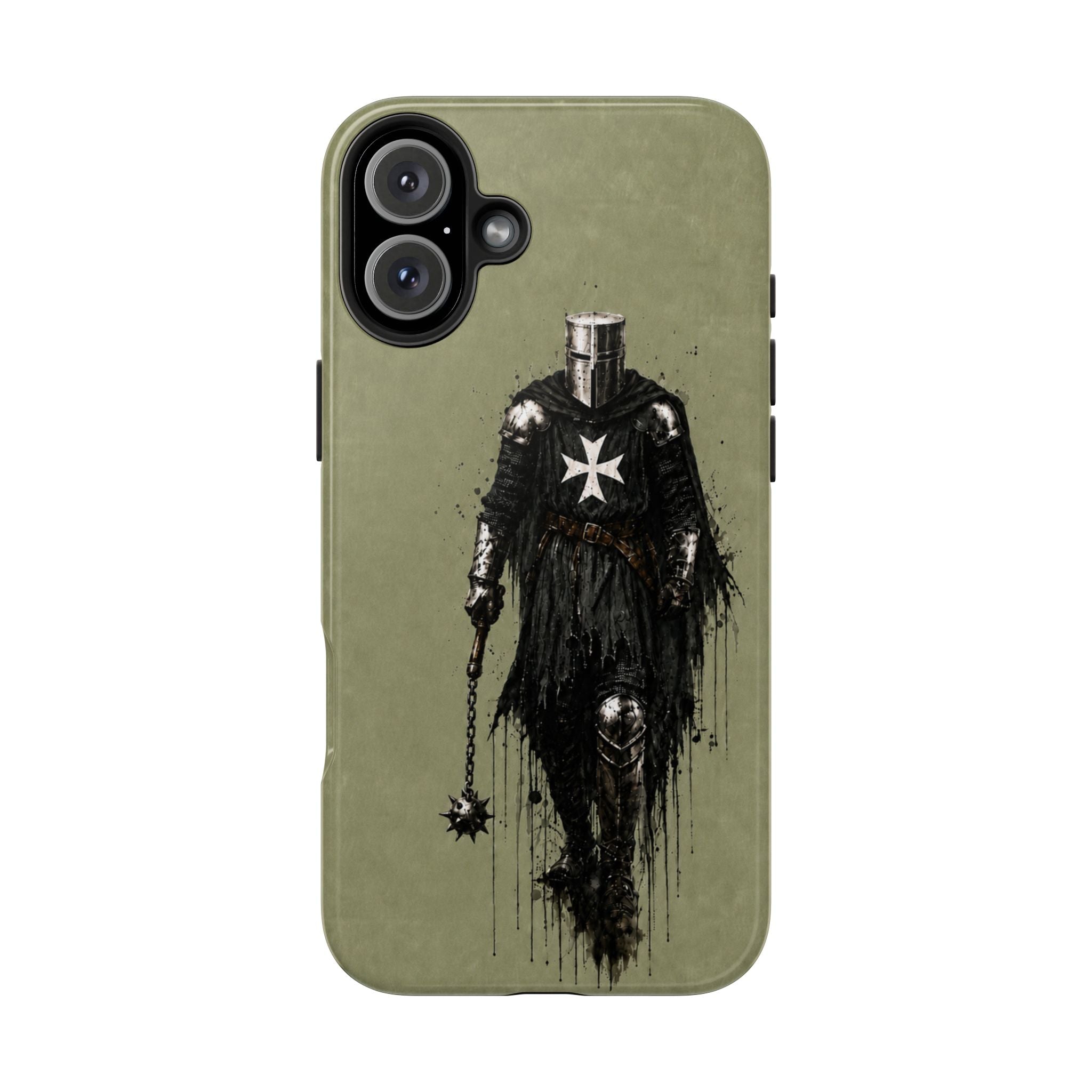 Knight Of The Hospitaller Order Phone Case I Dusty Sage