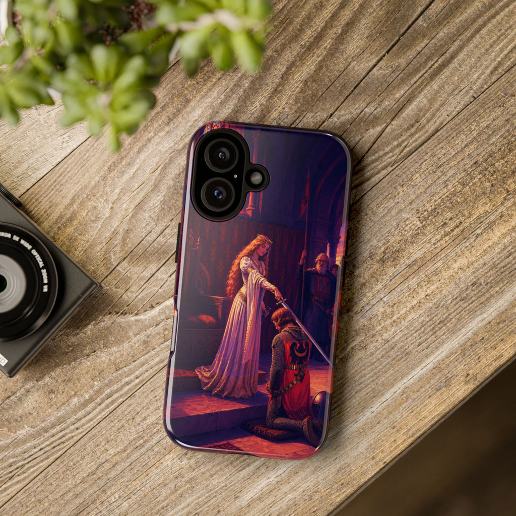 Medieval Knight Knighthood Ceremony phone case | Tough Cases