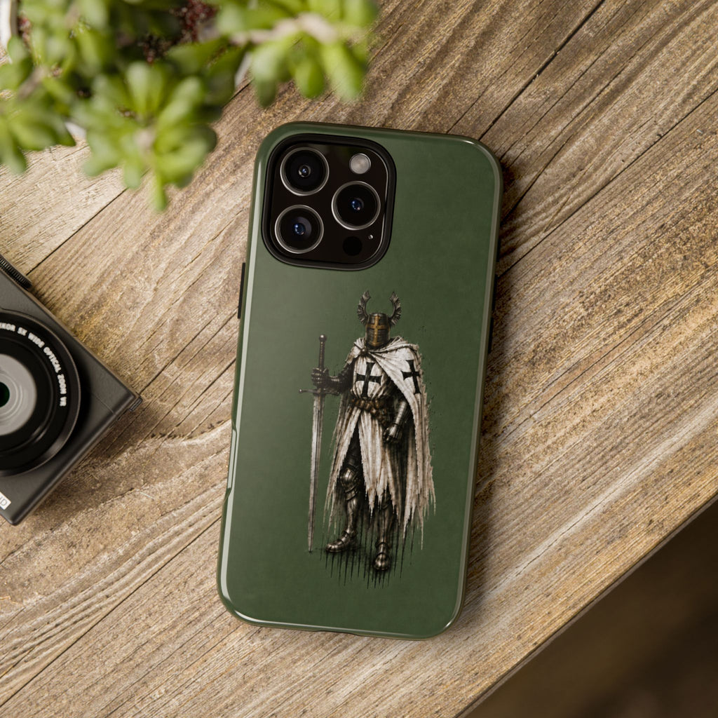Knight Of The Teutonic Order Phone Case I Forest Green