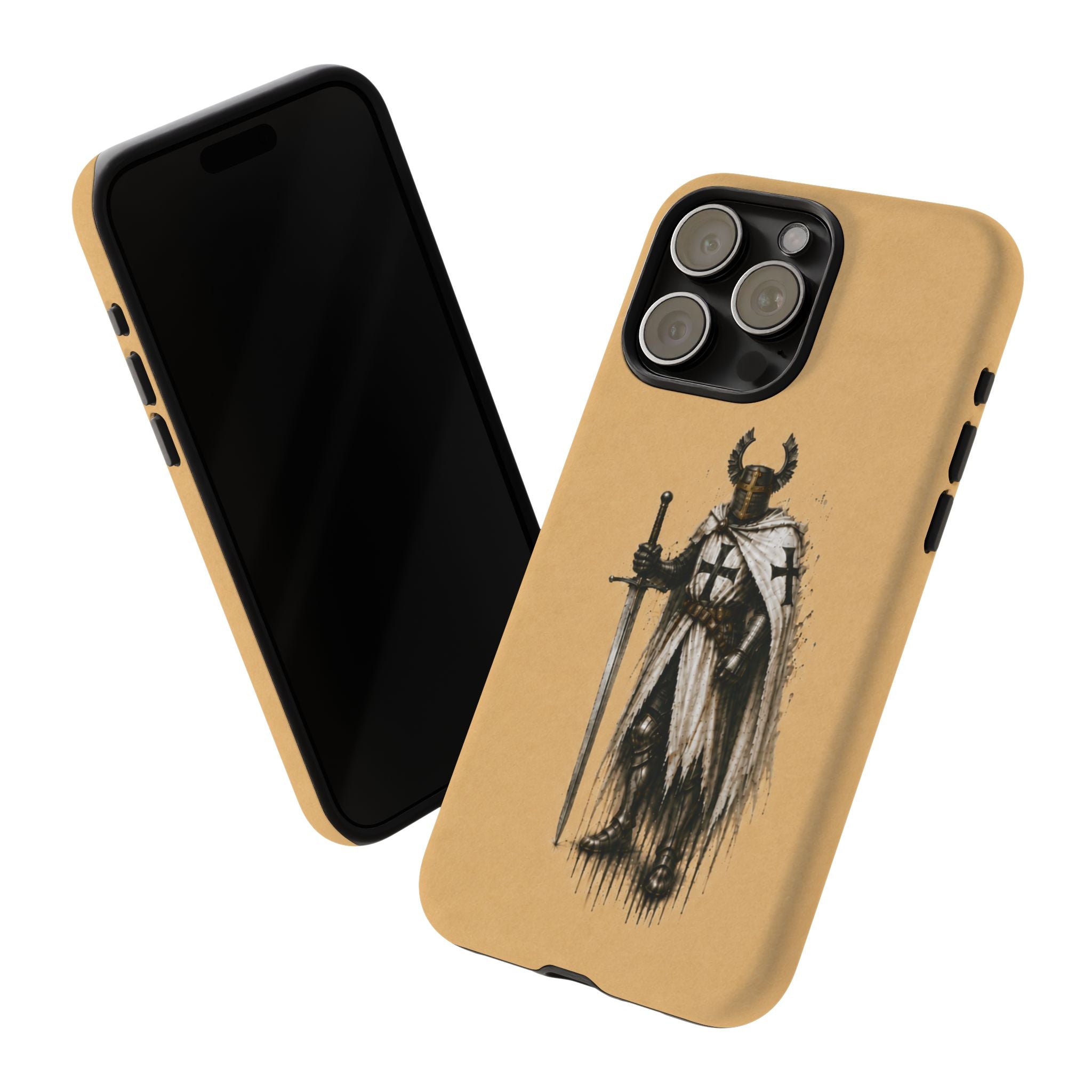 Knight Of The Teutonic Order Phone Case I Desert Tan