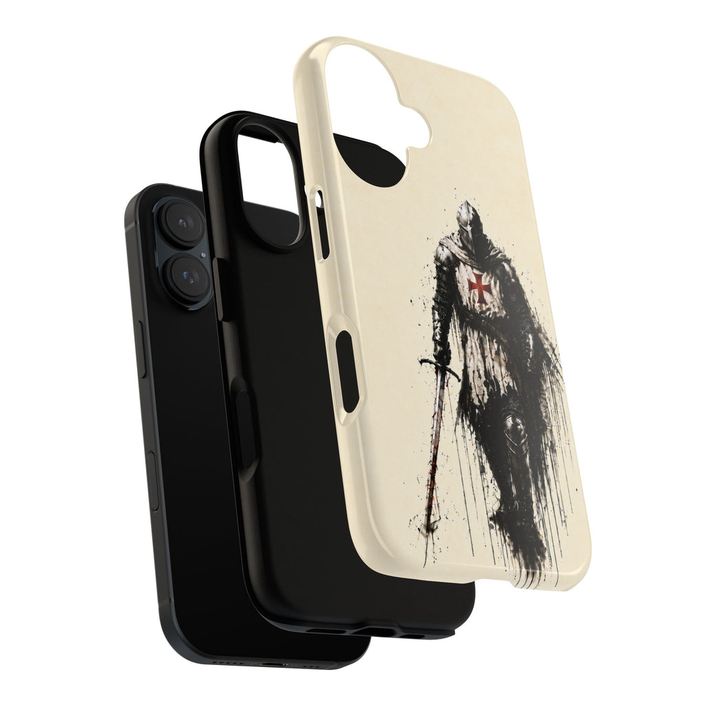 Knight Of The Templar Order Phone Case | Parchment Ivory