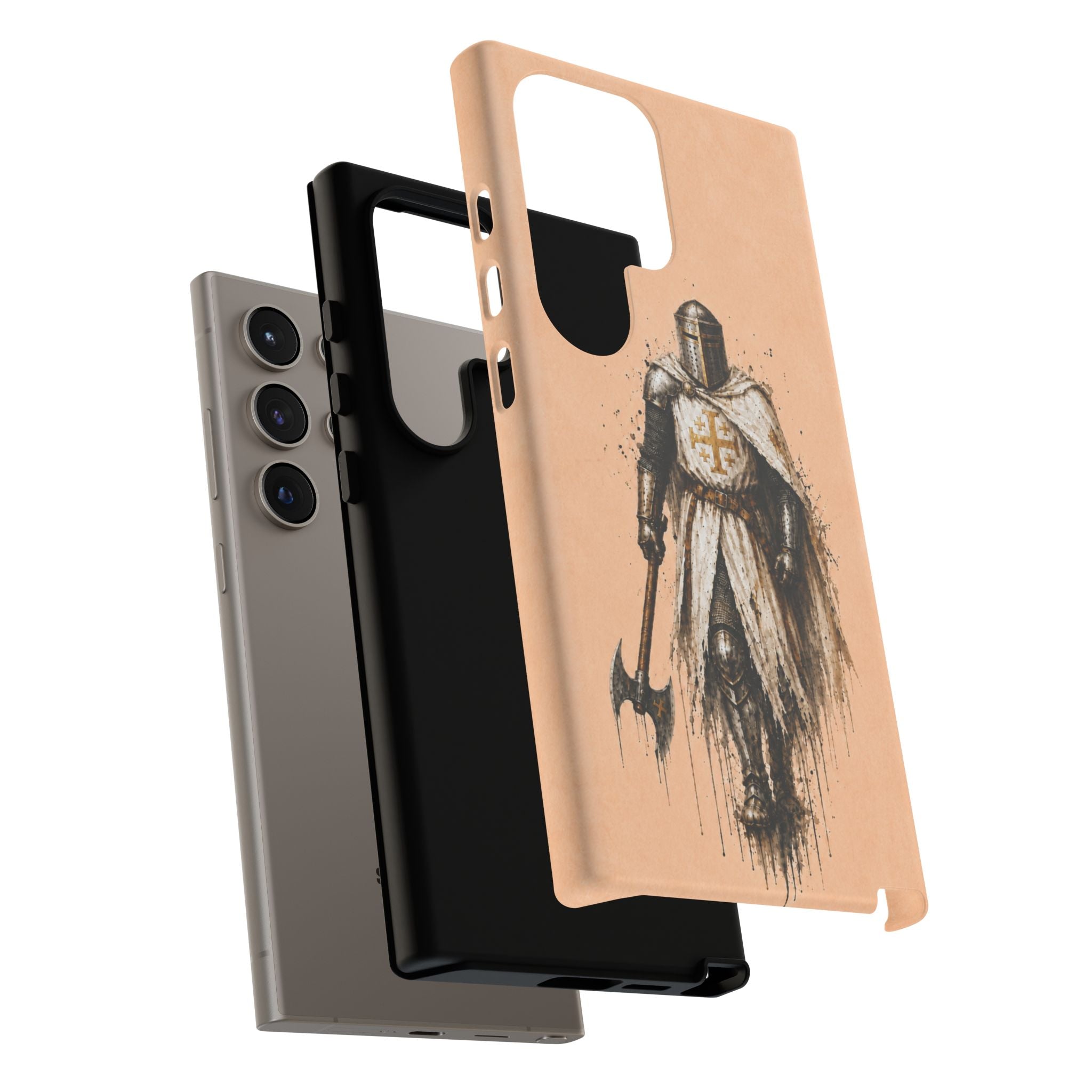 Knight Of The Kingdom Of Jerusalem Phone Case | Peach