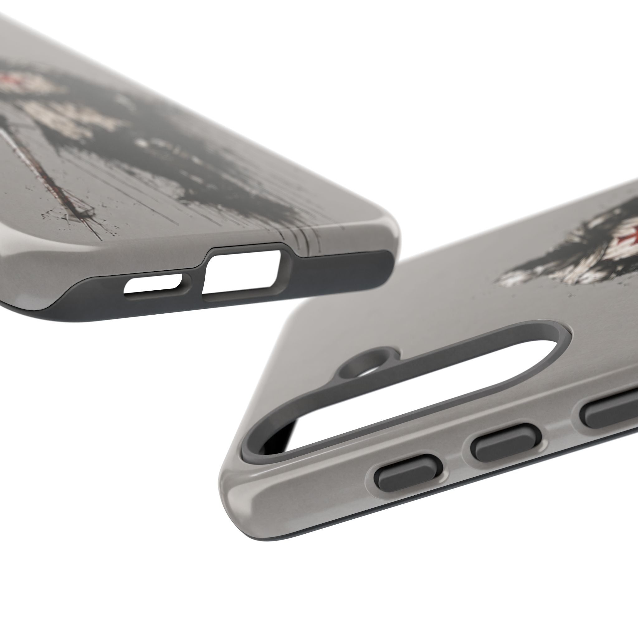 Knight Of The Templar Order Phone Case | Stone Grey
