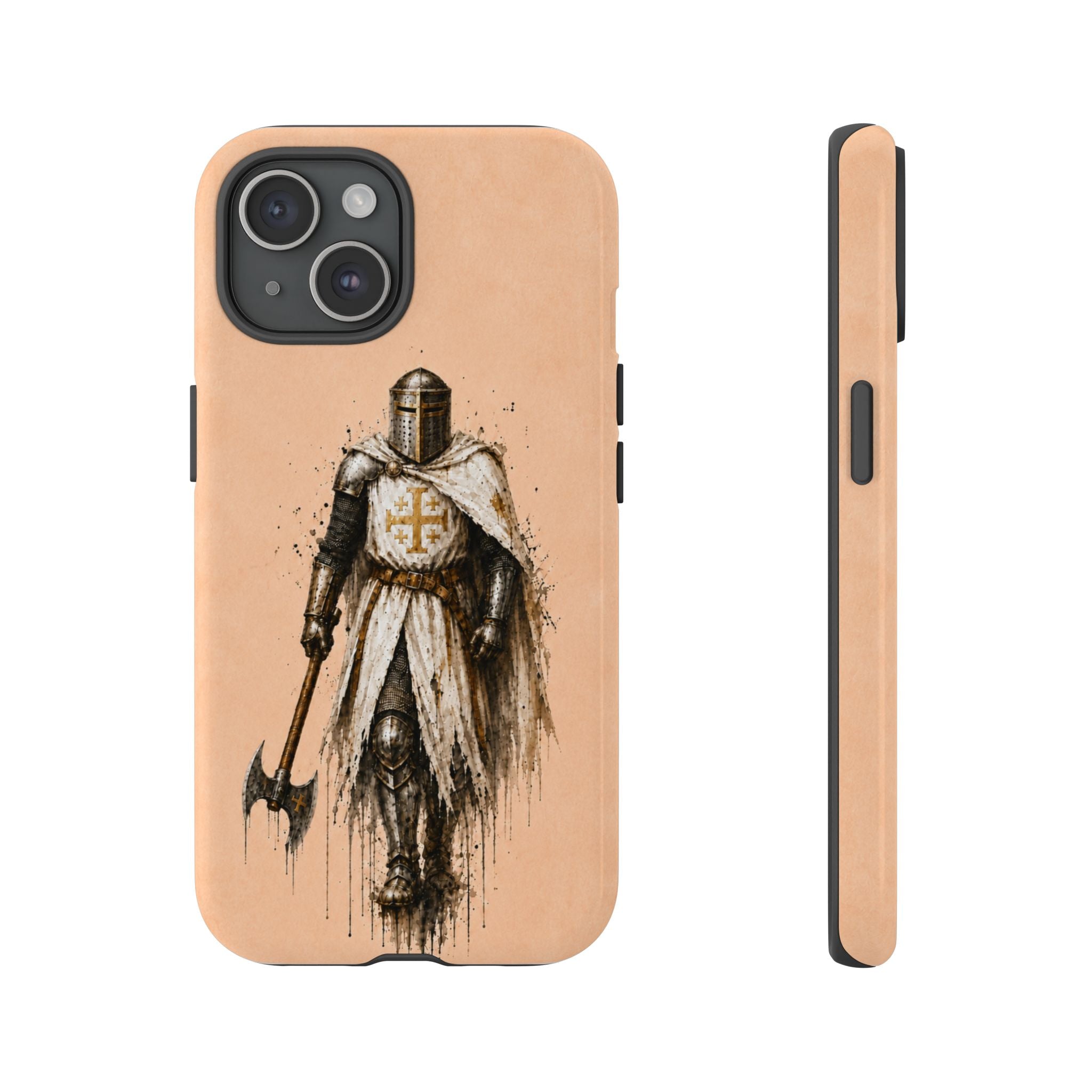 Knight Of The Kingdom Of Jerusalem Phone Case | Peach