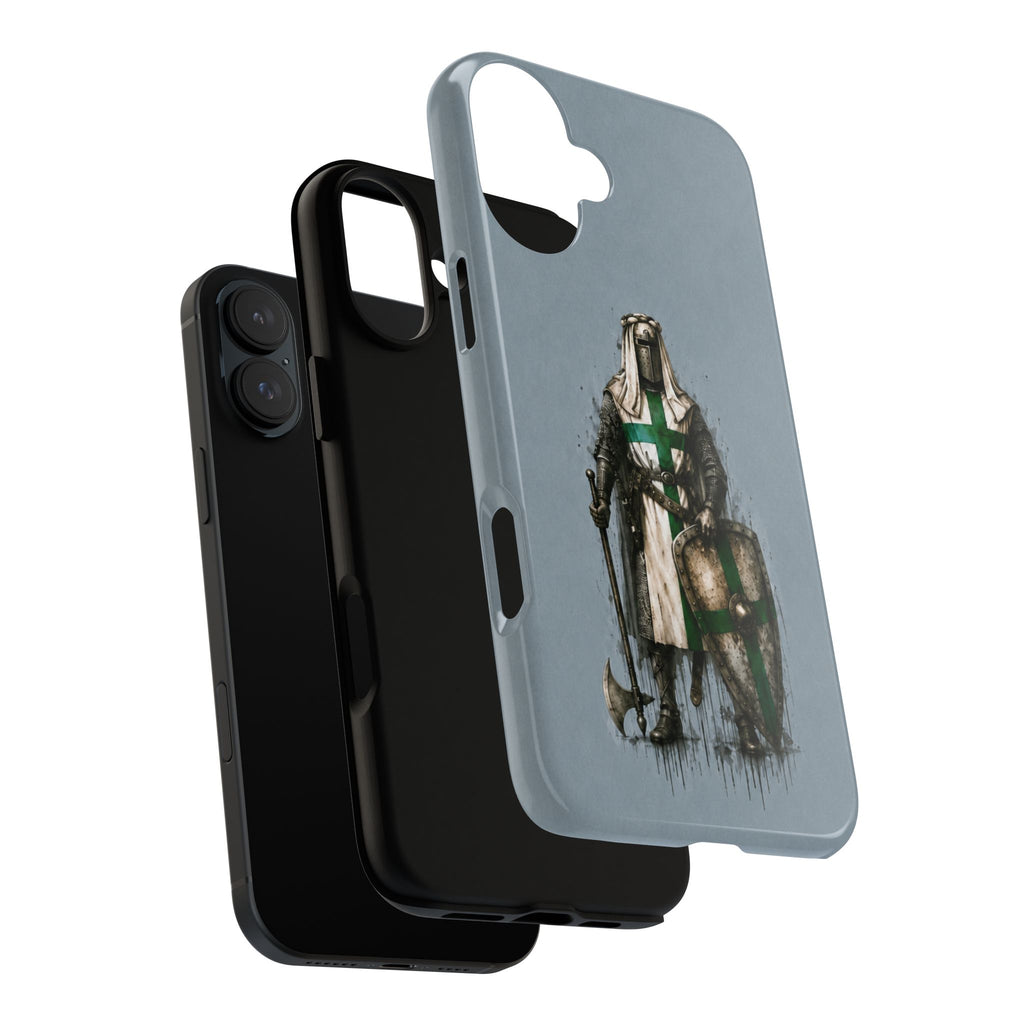Knight Of The Order Of Saint Lazarus Phone Case | Faded Steel Blue