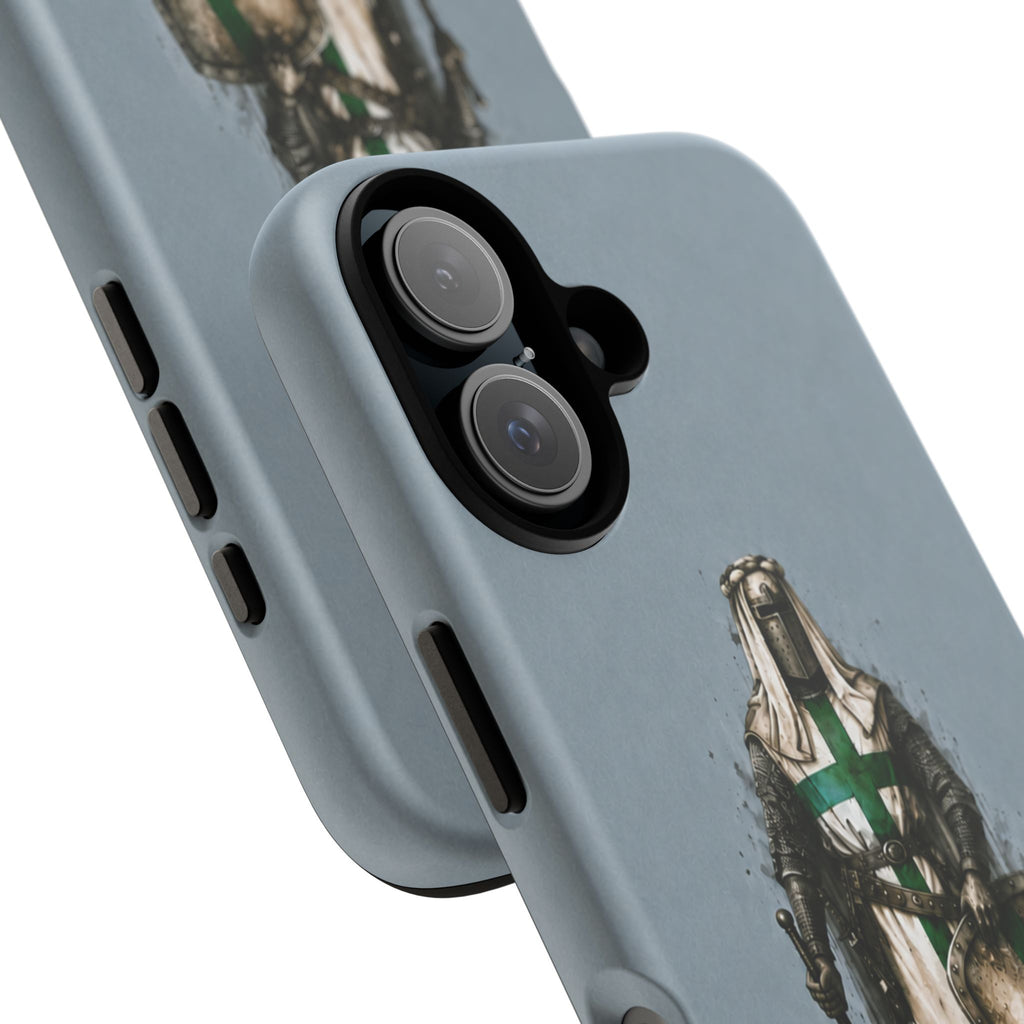 Knight Of The Order Of Saint Lazarus Phone Case | Faded Steel Blue