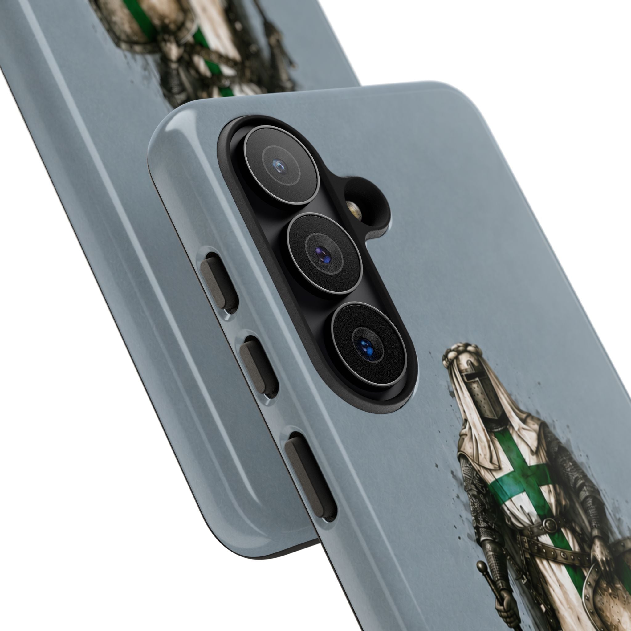 Knight Of The Order Of Saint Lazarus Phone Case | Faded Steel Blue