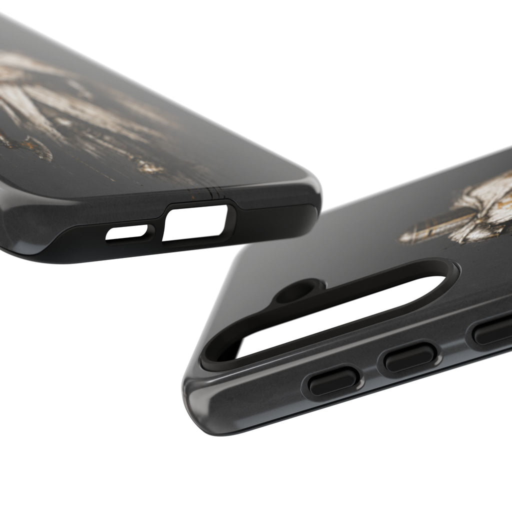 Knight Of The Kingdom Of Jerusalem Phone Case | Charcoal Grey