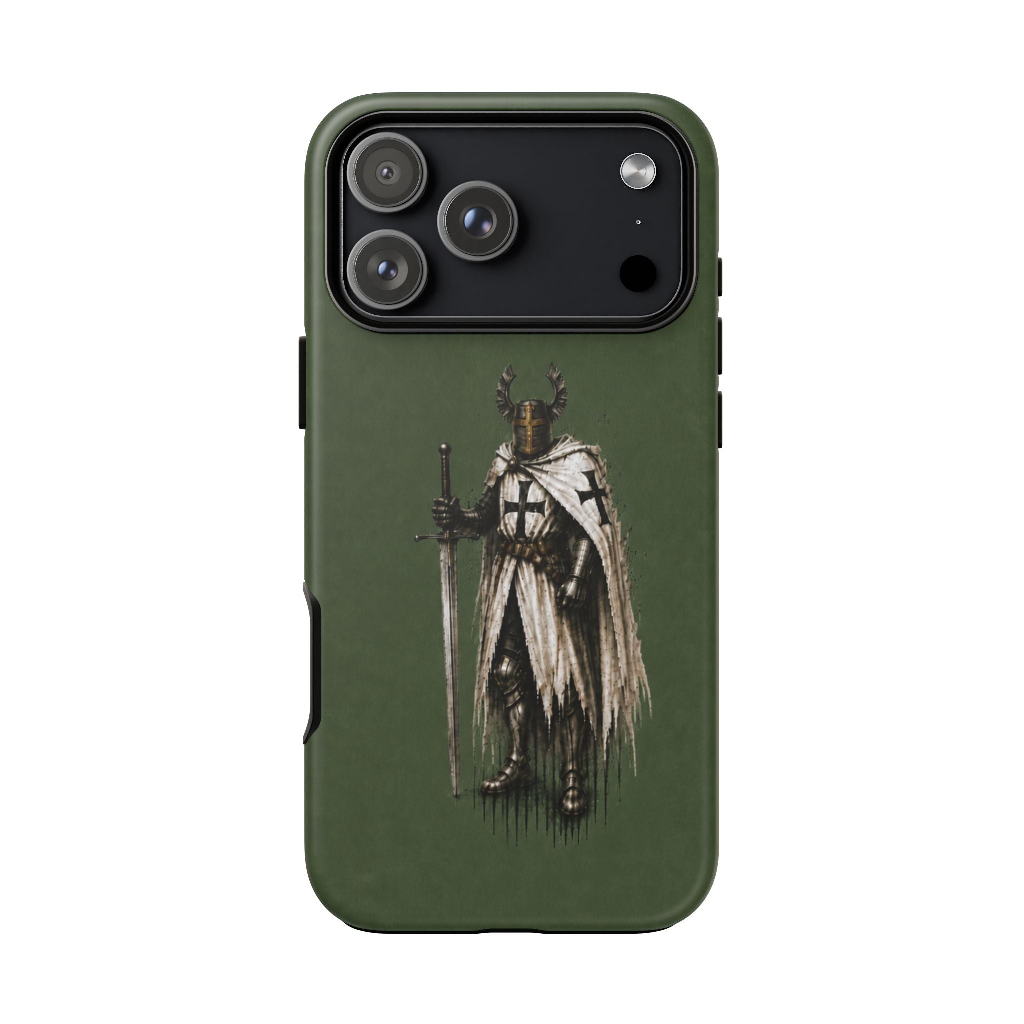 Knight Of The Teutonic Order Phone Case I Forest Green
