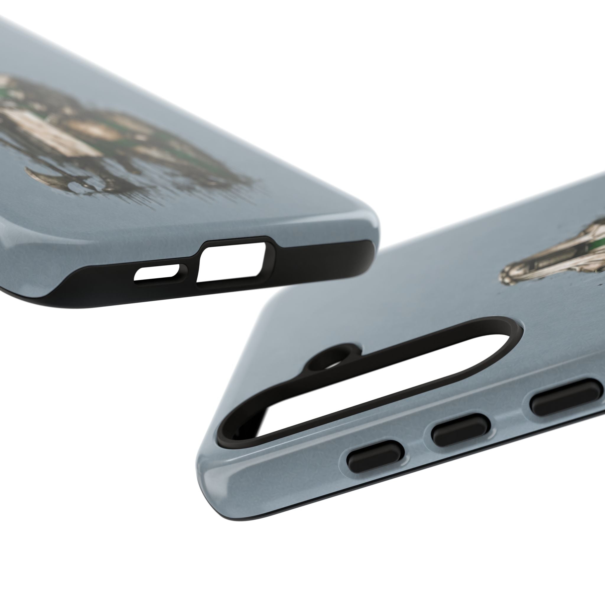 Knight Of The Order Of Saint Lazarus Phone Case | Faded Steel Blue