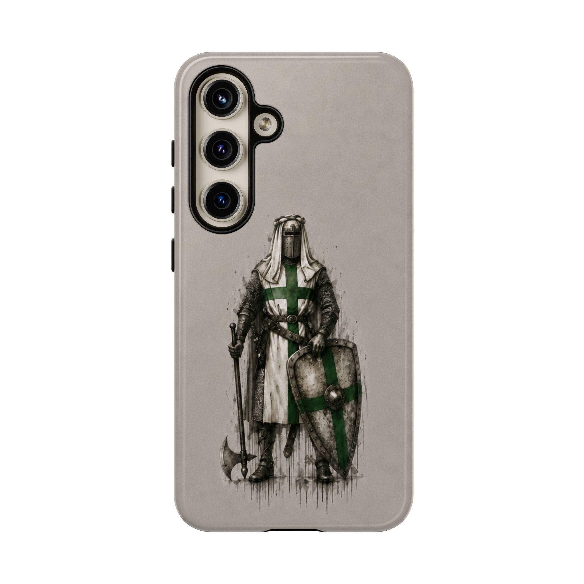 Knight Of The Order Of Saint Lazarus Phone Case | Stone Grey