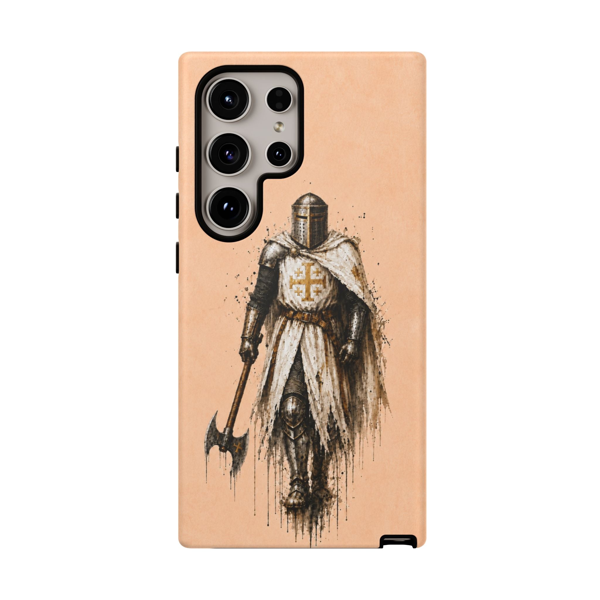 Knight Of The Kingdom Of Jerusalem Phone Case | Peach