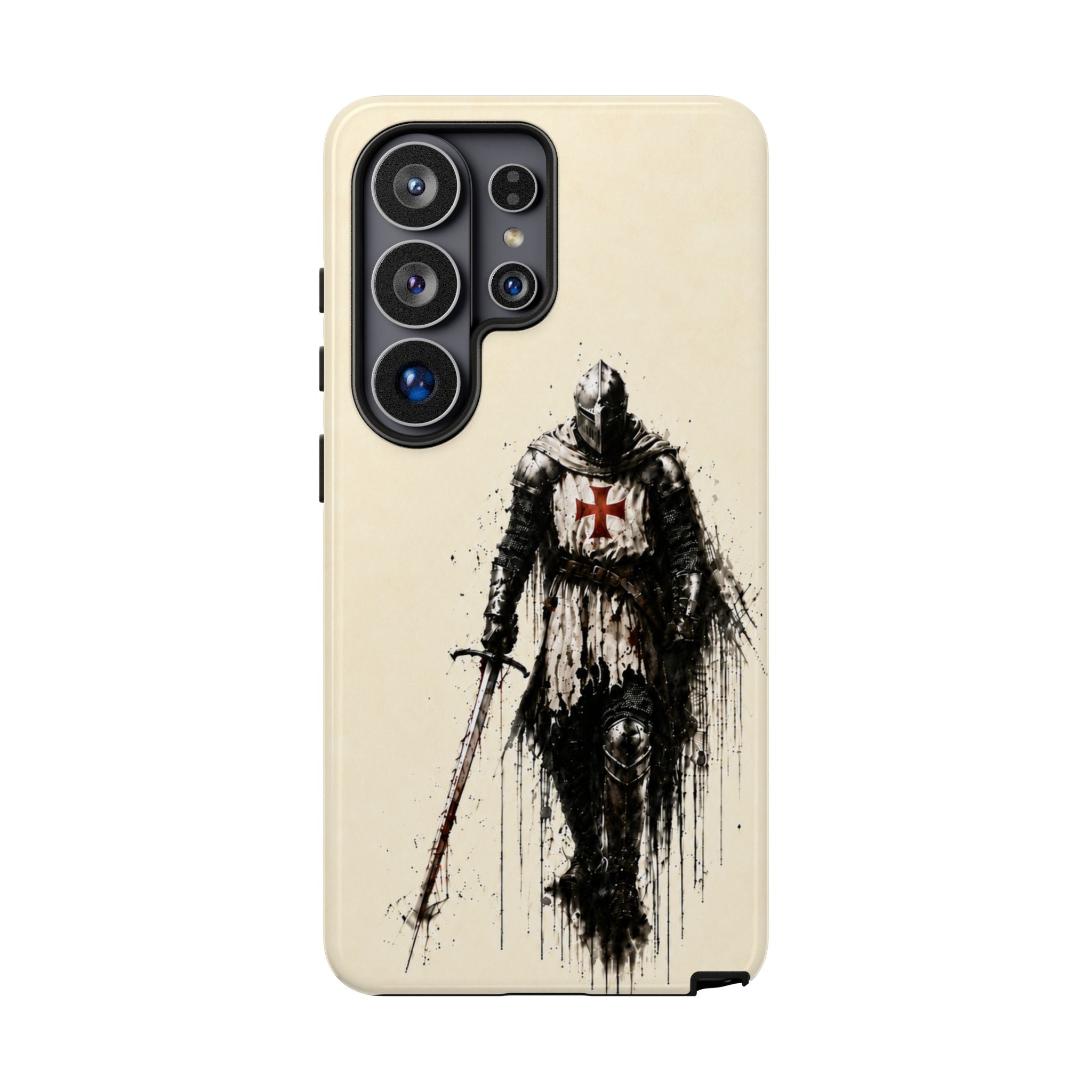 Knight Of The Templar Order Phone Case | Parchment Ivory