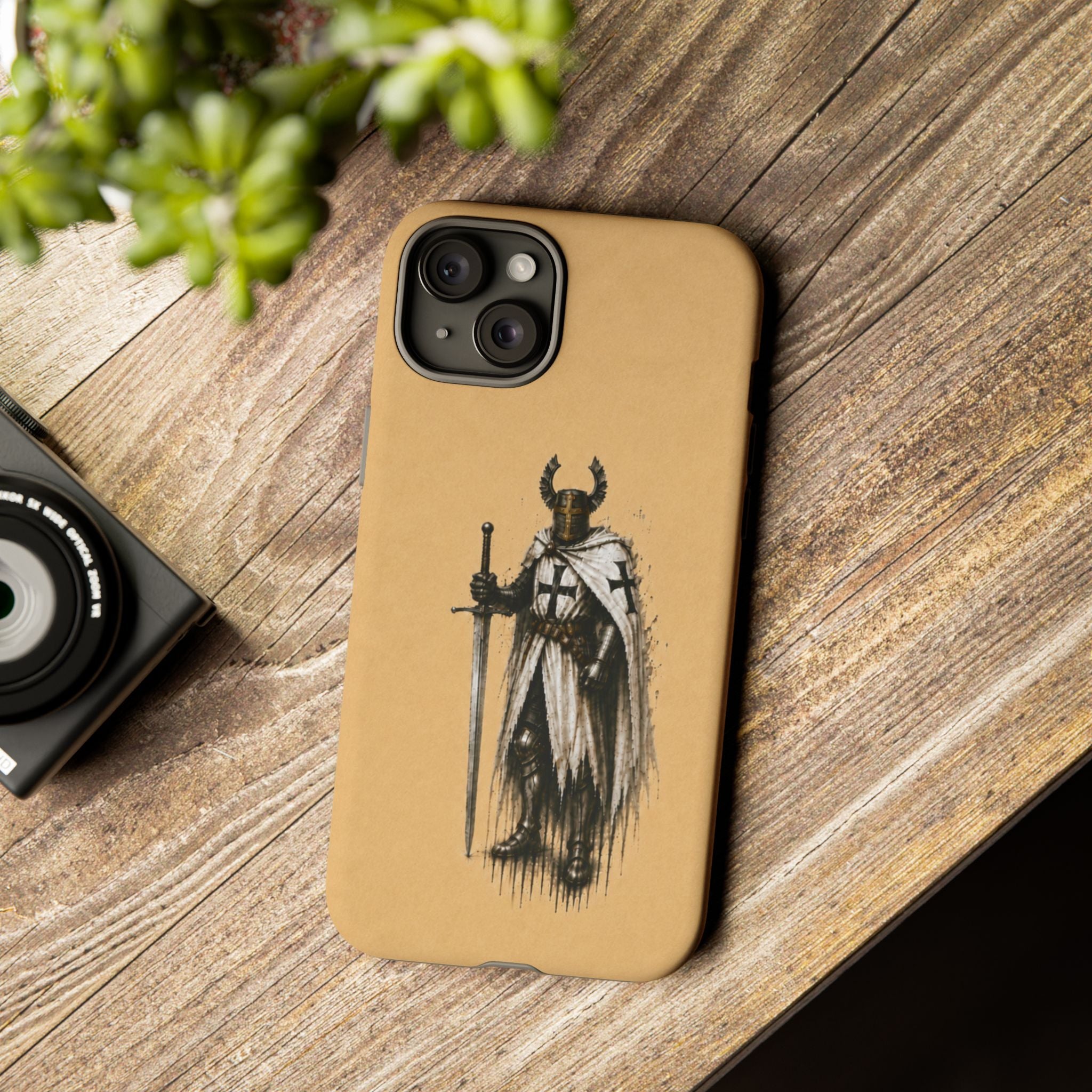 Knight Of The Teutonic Order Phone Case I Desert Tan
