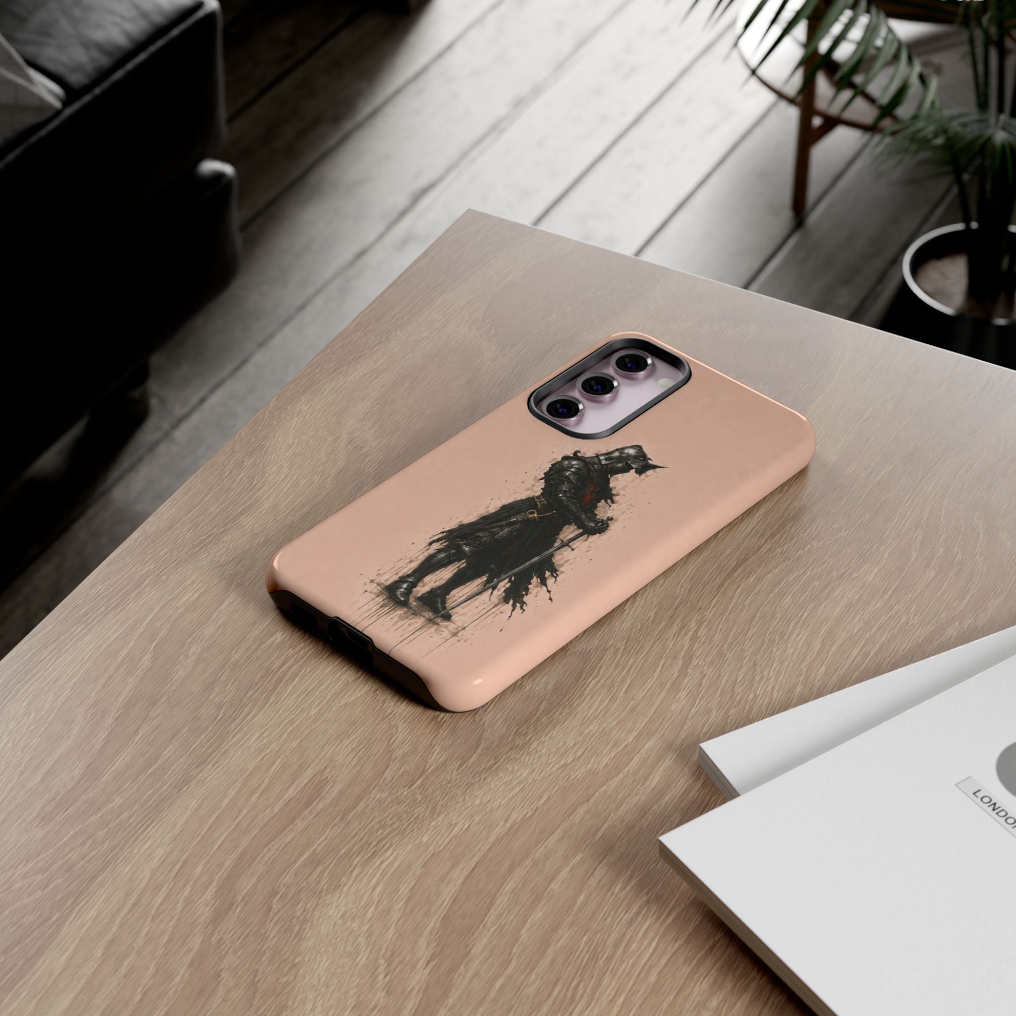 The Black Prince Phone Case | Blush Parchment