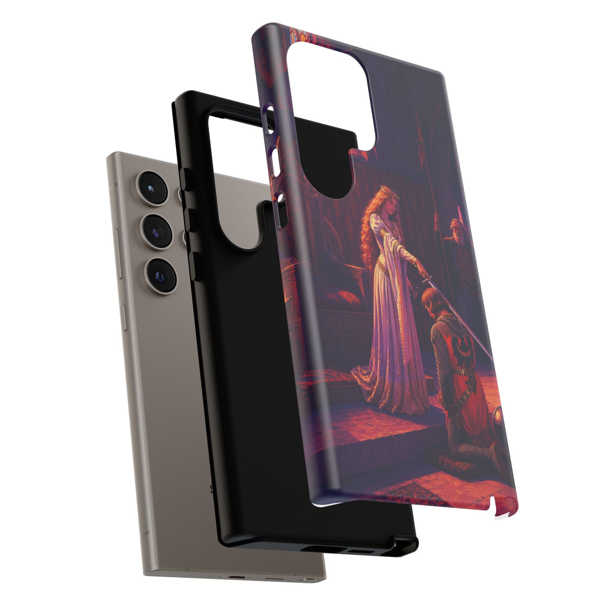 Medieval Knight Knighthood Ceremony phone case | Tough Cases