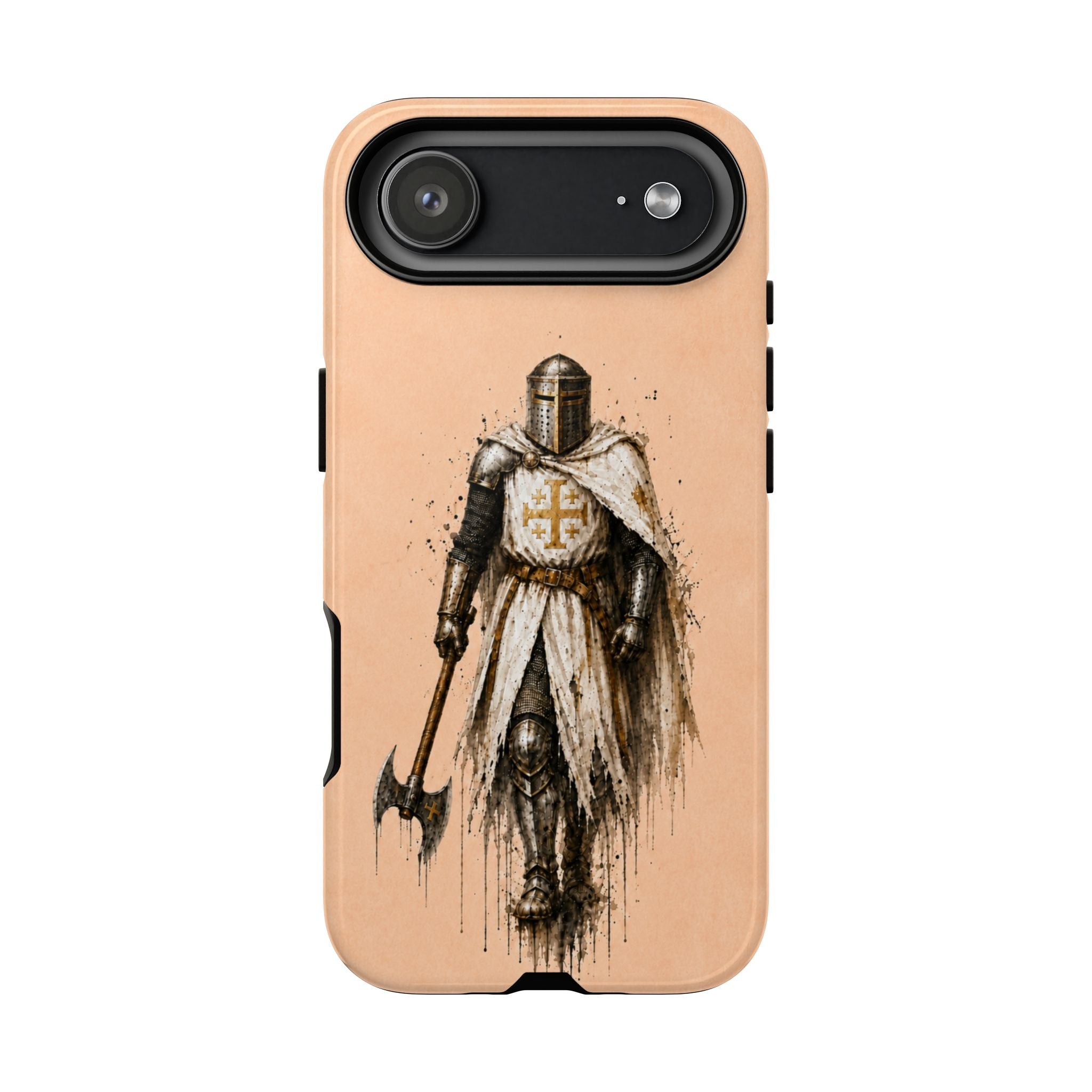 Knight Of The Kingdom Of Jerusalem Phone Case | Peach