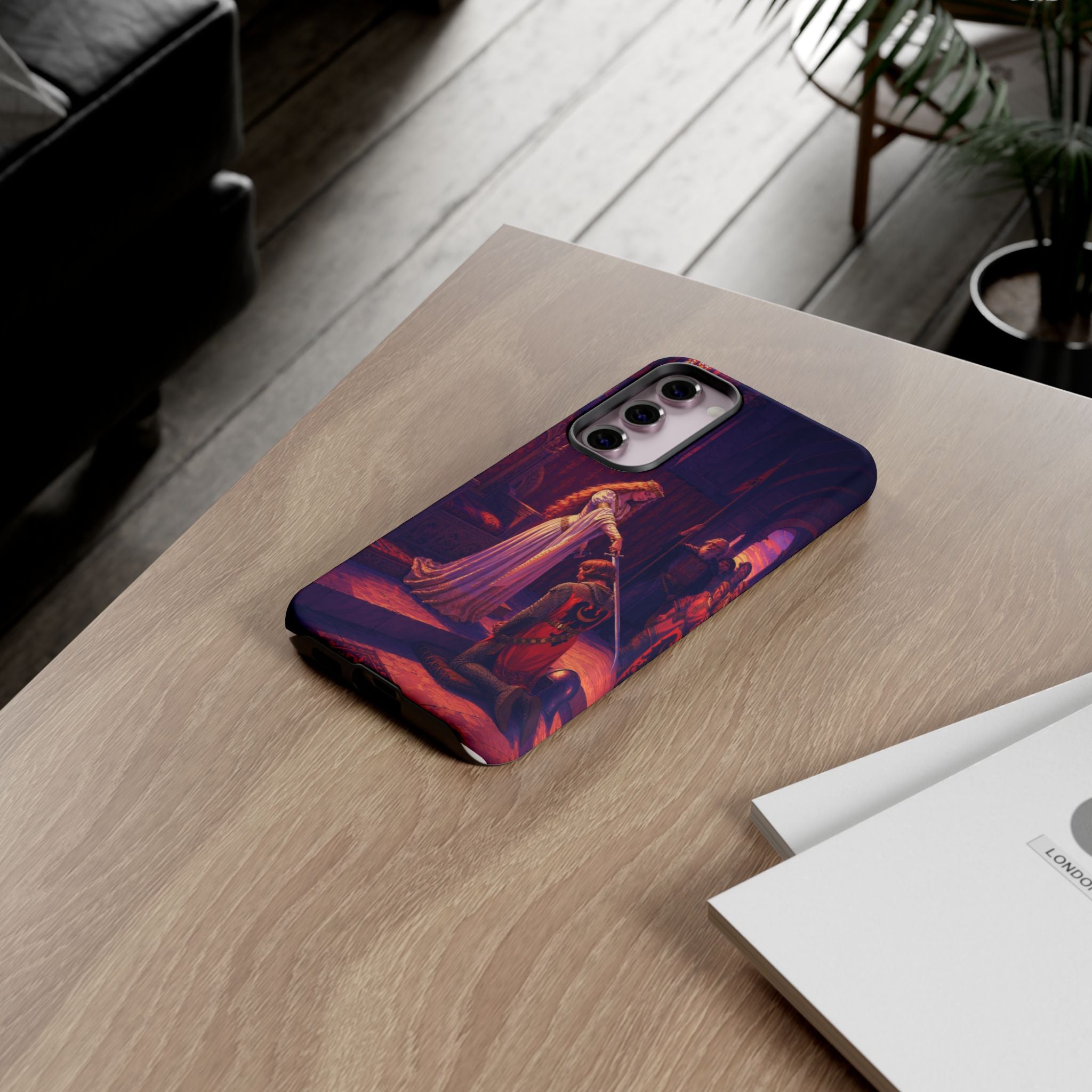 Medieval Knight Knighthood Ceremony phone case | Tough Cases