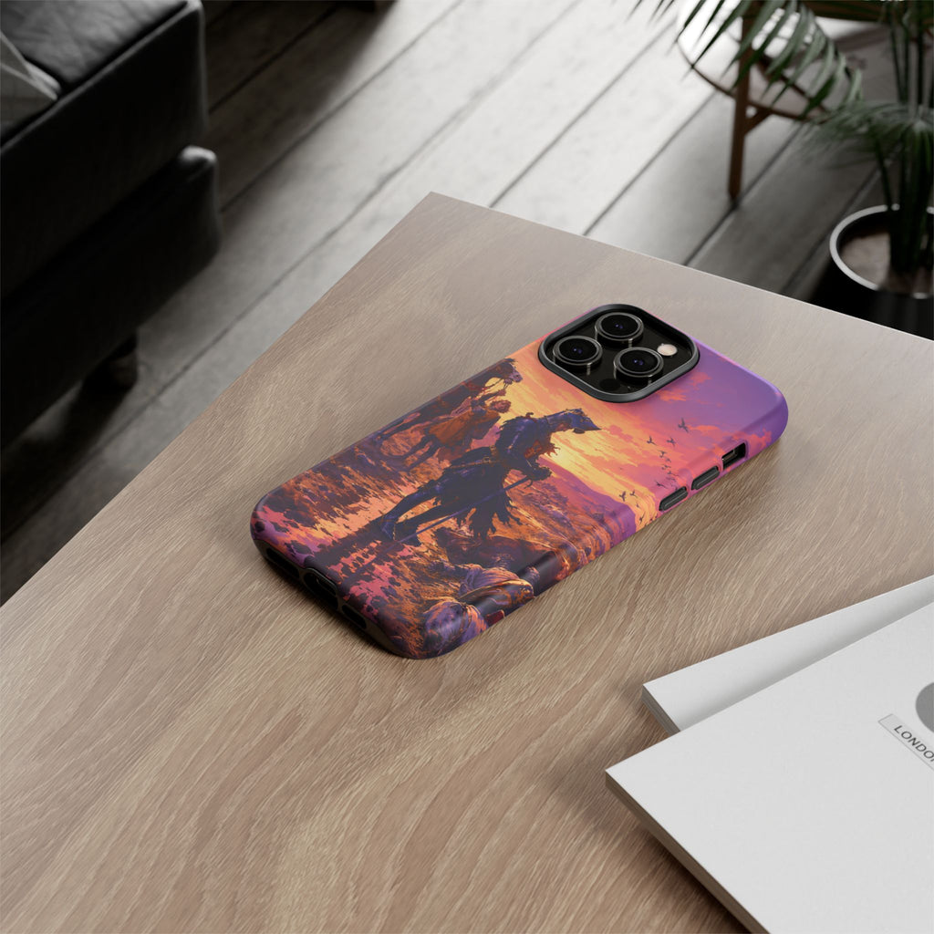 Medieval Knight Phone Cases In The GTA VI Art Style