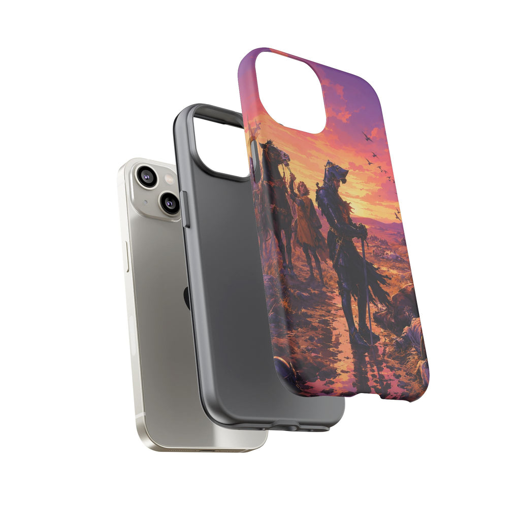 Medieval Knight Phone Cases In The GTA VI Art Style