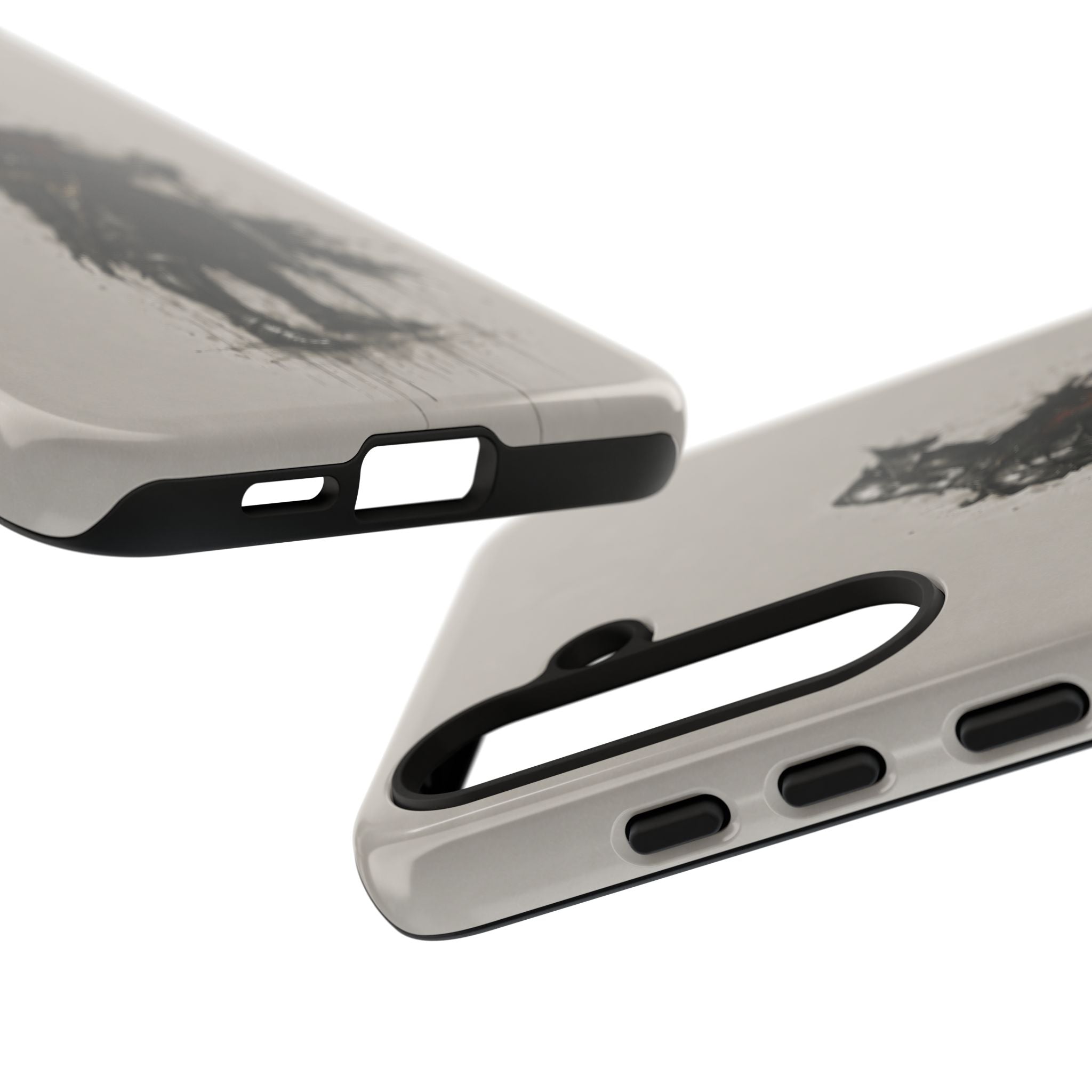 The Black Prince Phone Case | Stone Grey