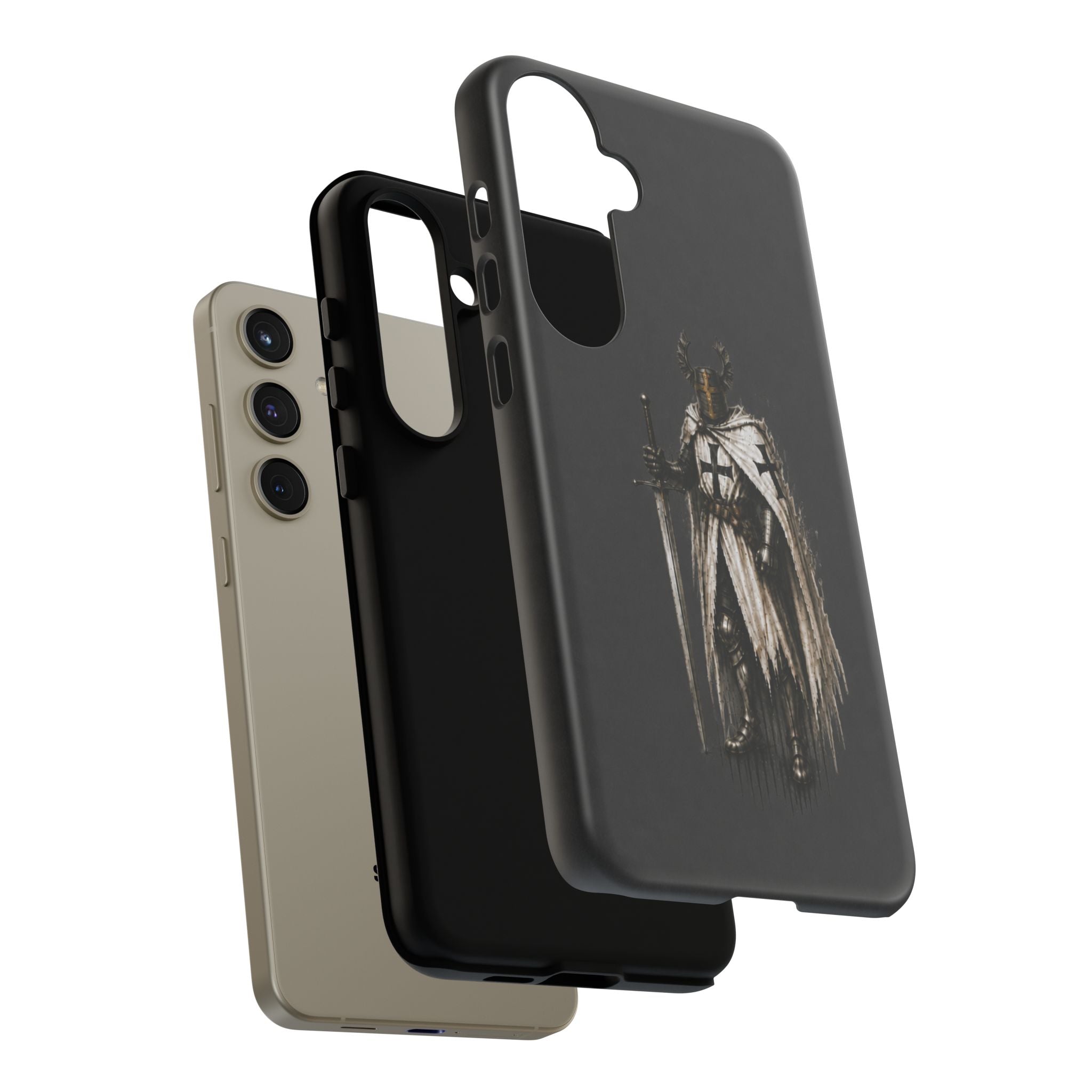 Knight Of The Teutonic Order Phone Case | Charcoal Grey