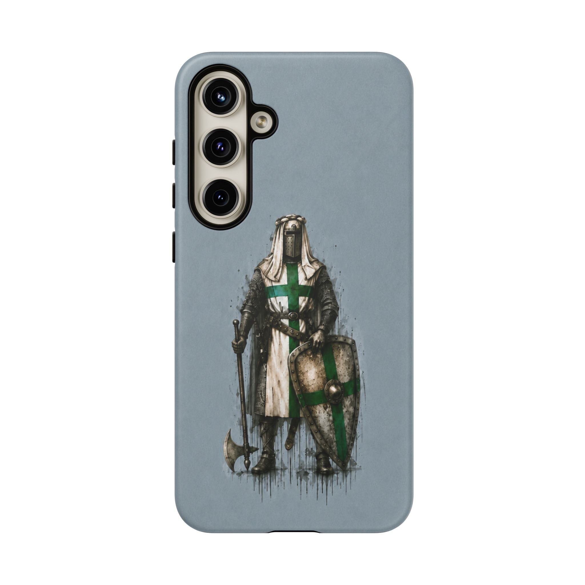 Knight Of The Order Of Saint Lazarus Phone Case | Faded Steel Blue