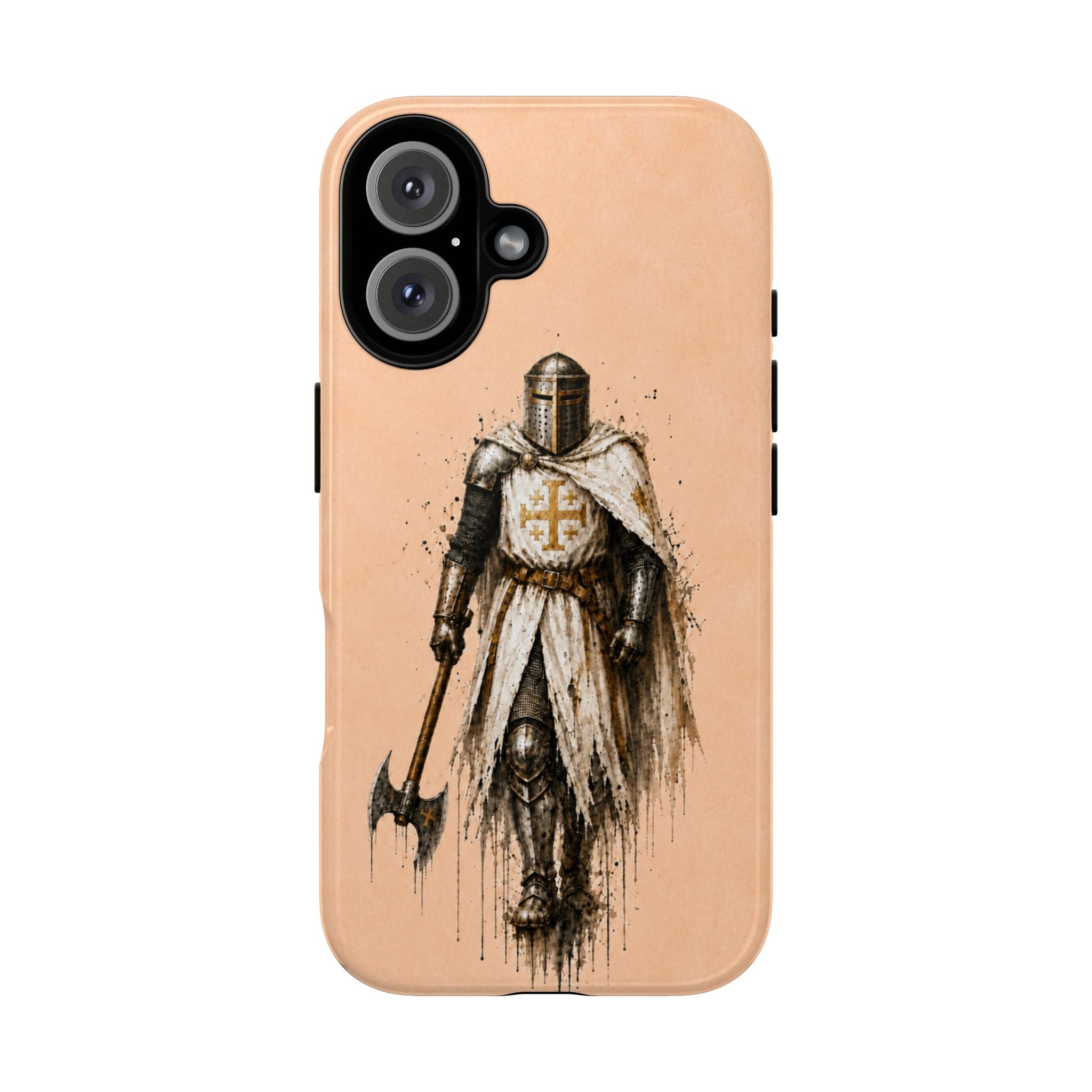 Knight Of The Kingdom Of Jerusalem Phone Case | Peach