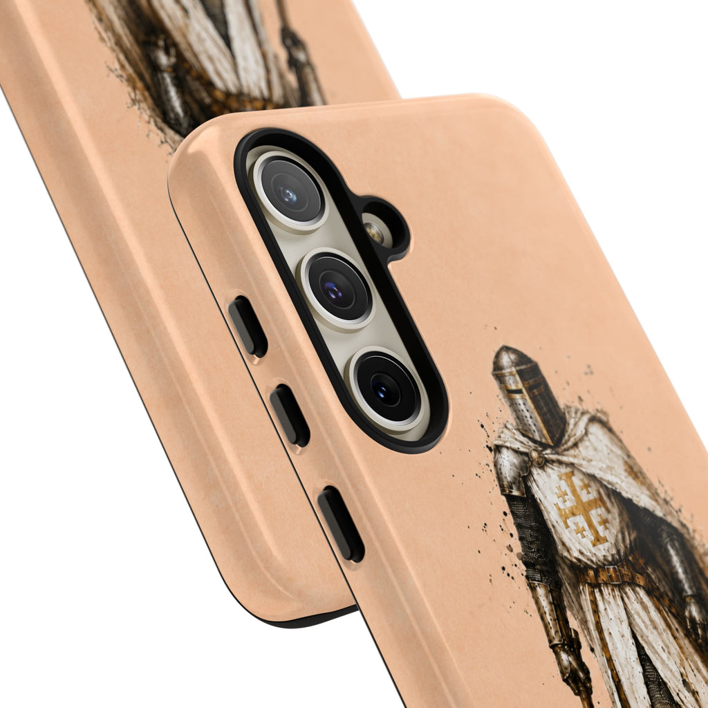 Knight Of The Kingdom Of Jerusalem Phone Case | Peach
