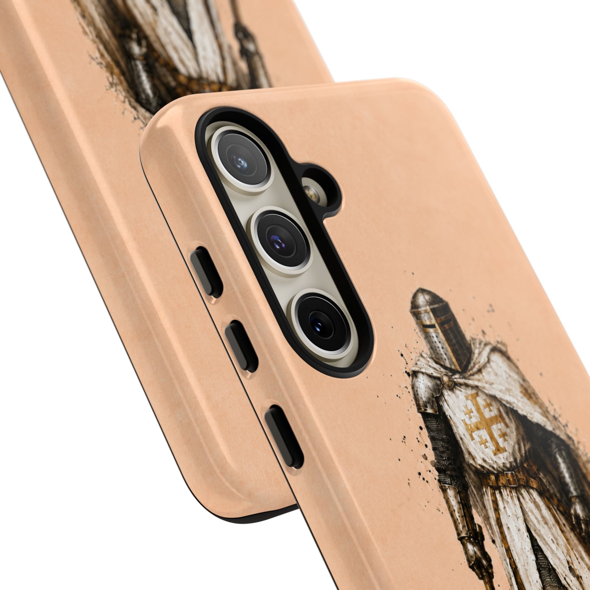 Knight Of The Kingdom Of Jerusalem Phone Case | Peach