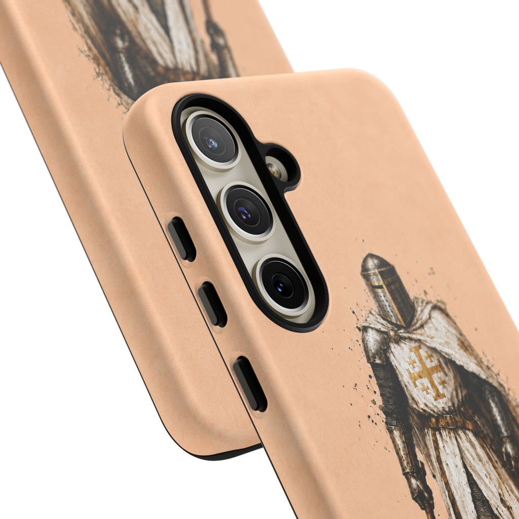 Knight Of The Kingdom Of Jerusalem Phone Case | Peach