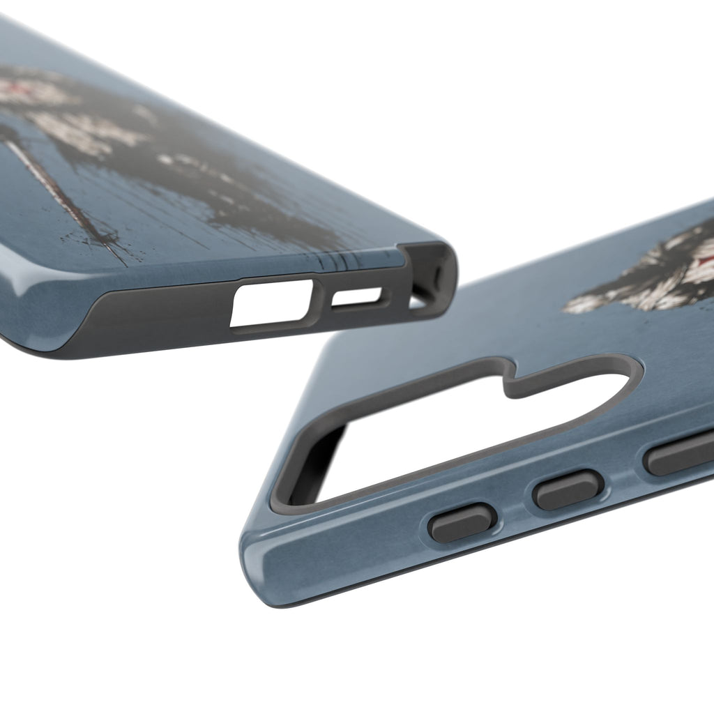 Knight Of The Templar Order Phone Case | Faded Steel Blue