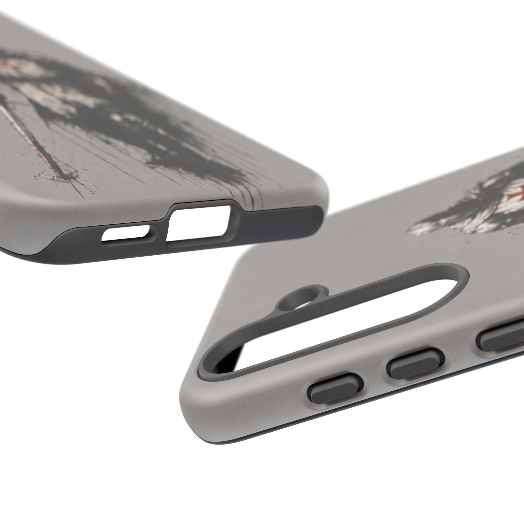 Knight Of The Templar Order Phone Case | Stone Grey