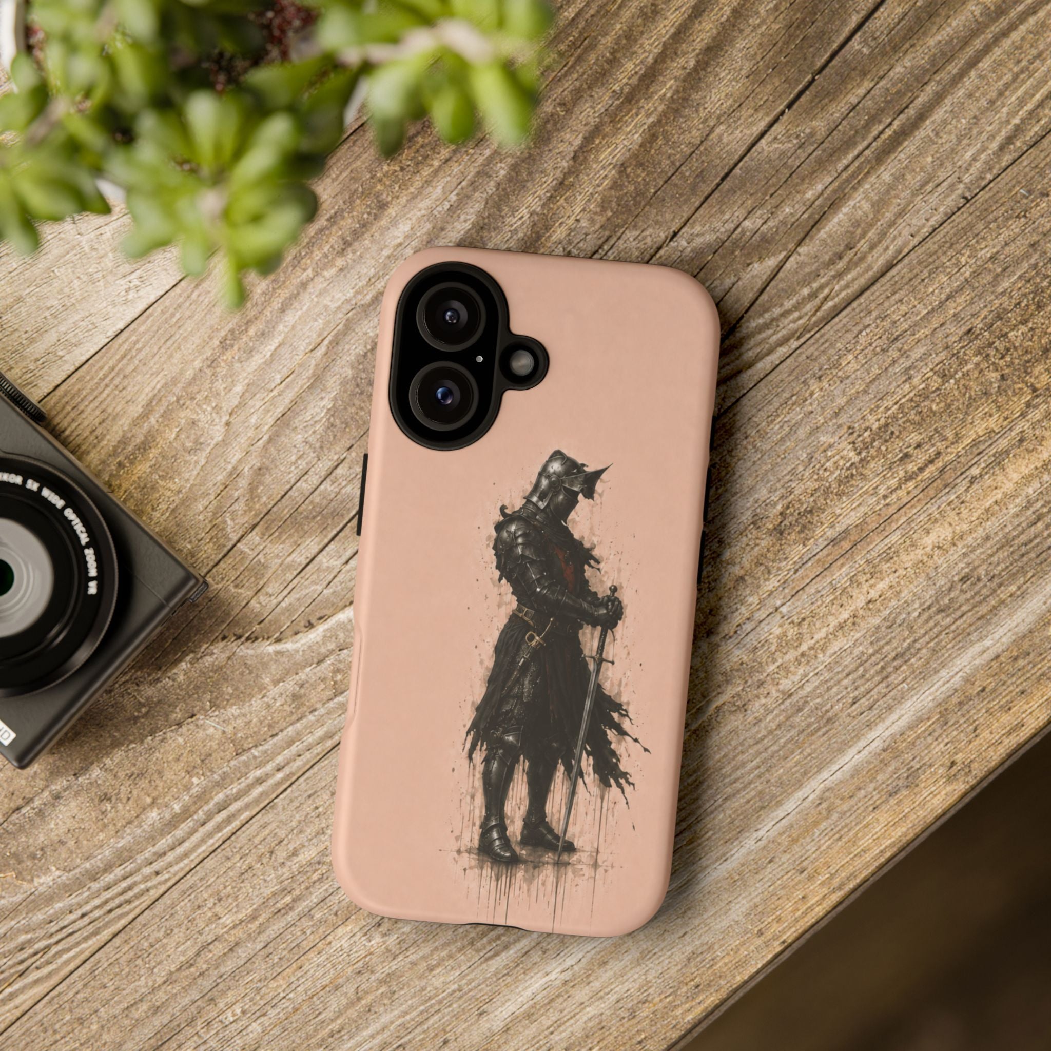 The Black Prince Phone Case | Blush Parchment