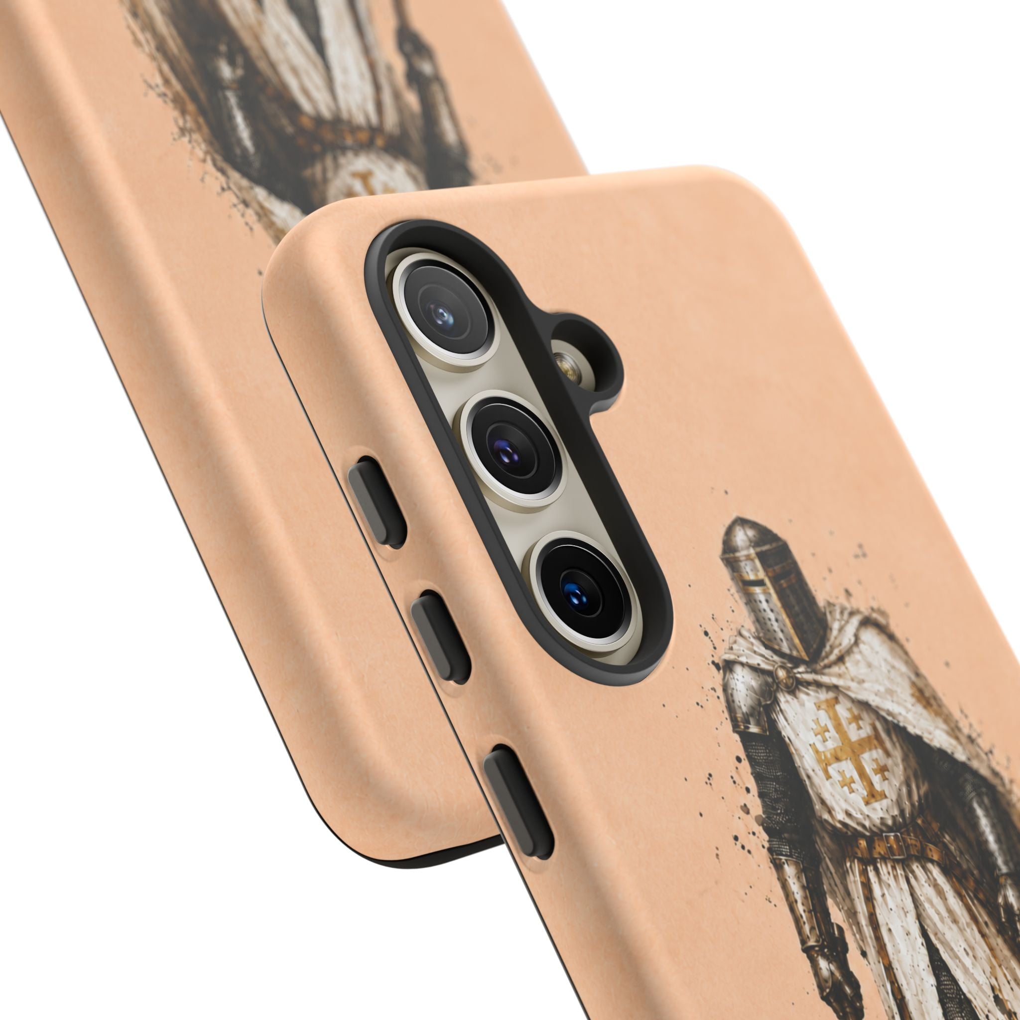 Knight Of The Kingdom Of Jerusalem Phone Case | Peach