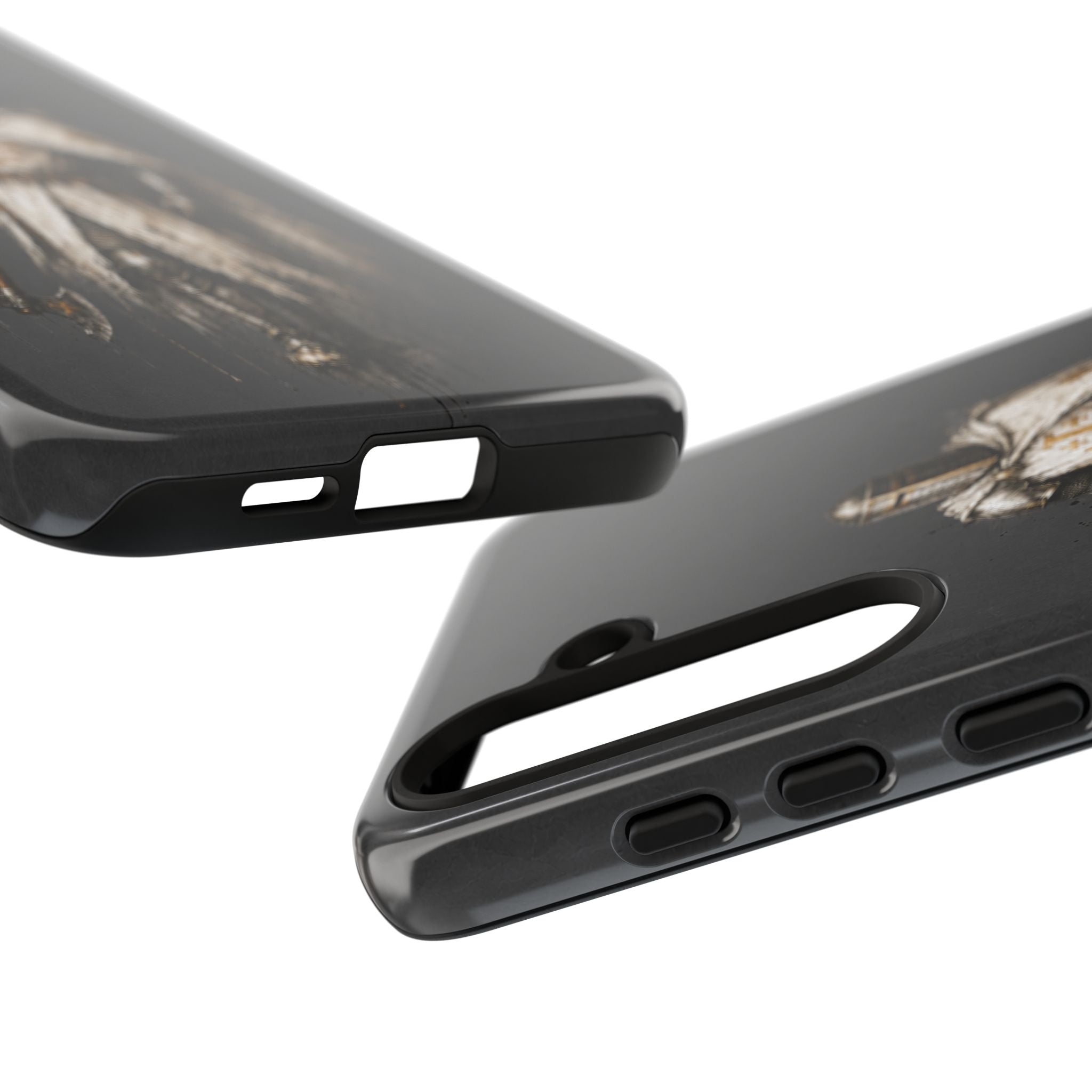 Knight Of The Kingdom Of Jerusalem Phone Case | Charcoal Grey