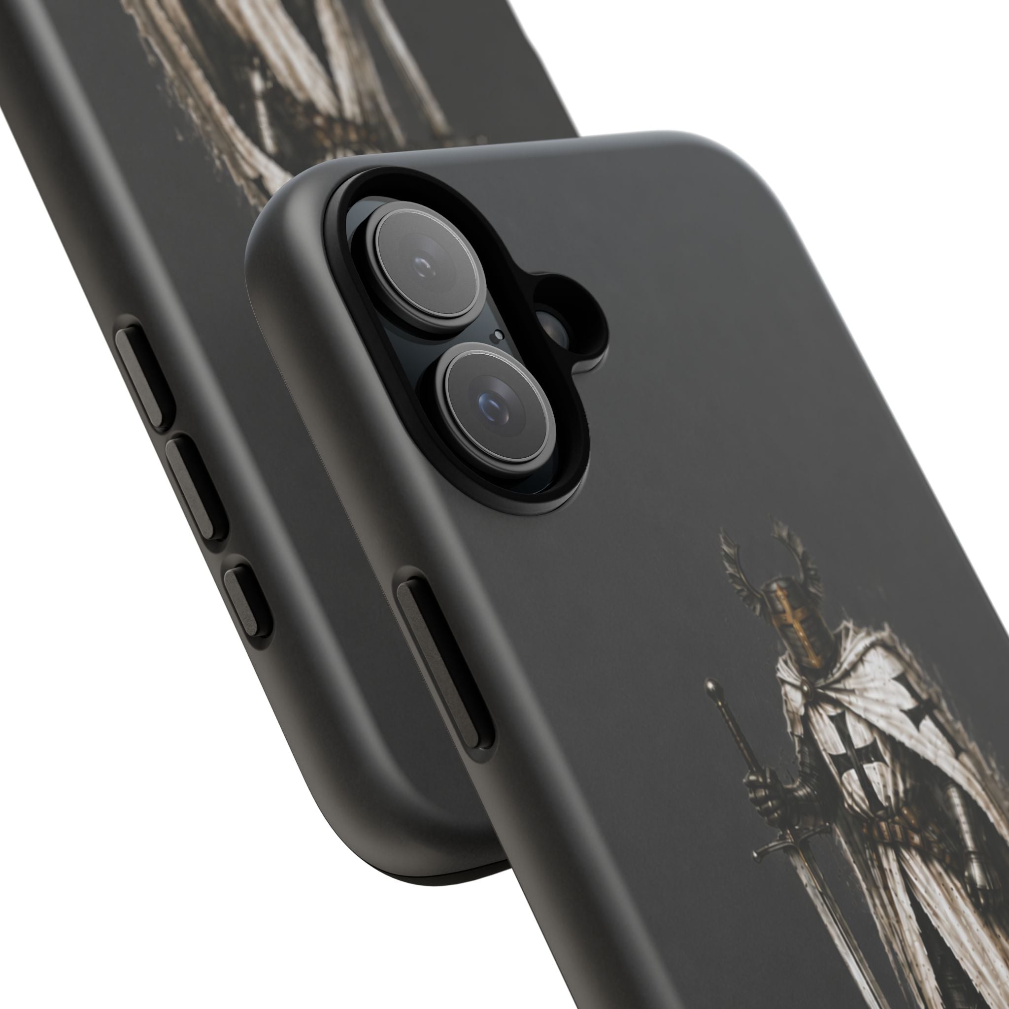 Knight Of The Teutonic Order Phone Case | Charcoal Grey