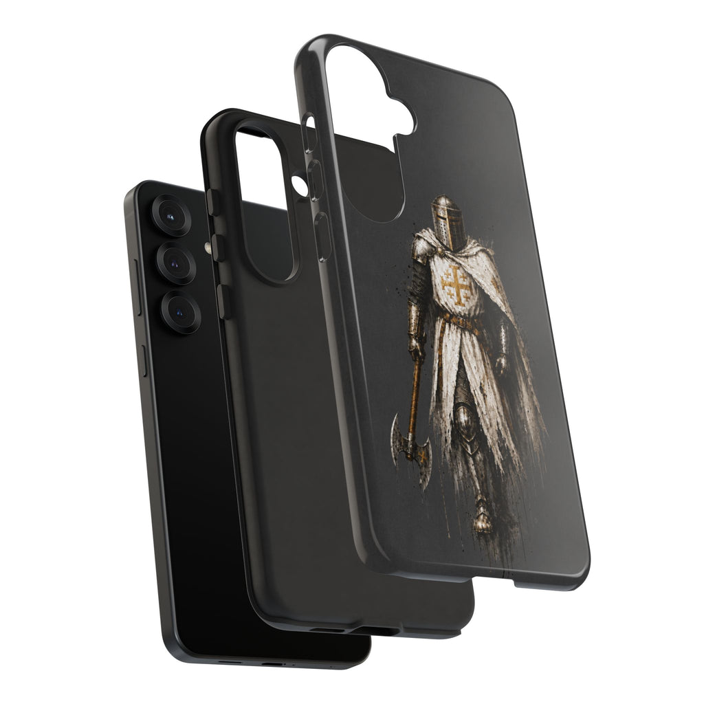 Knight Of The Kingdom Of Jerusalem Phone Case | Charcoal Grey